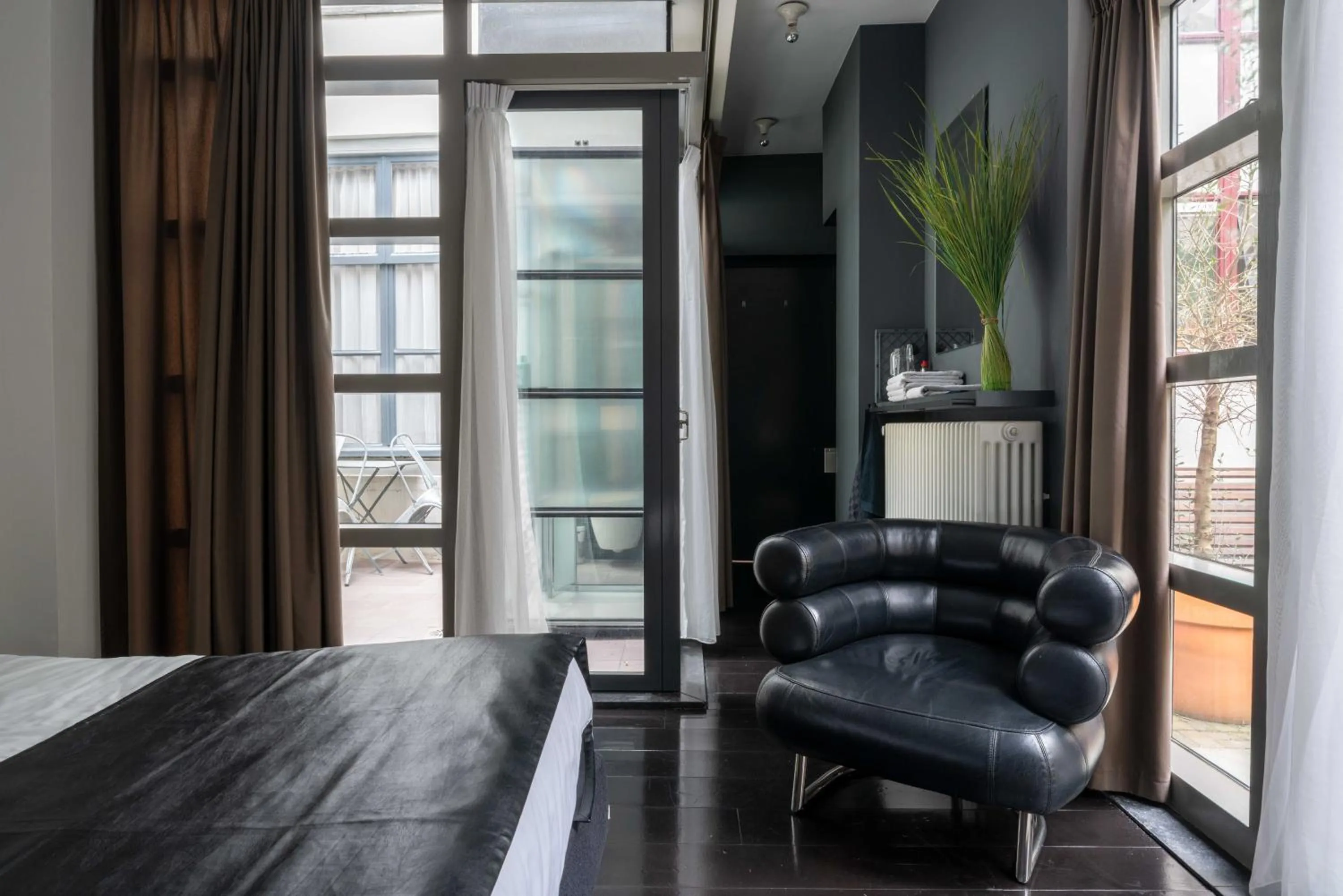 Living room in Zocher6 a monumental town house in the city center