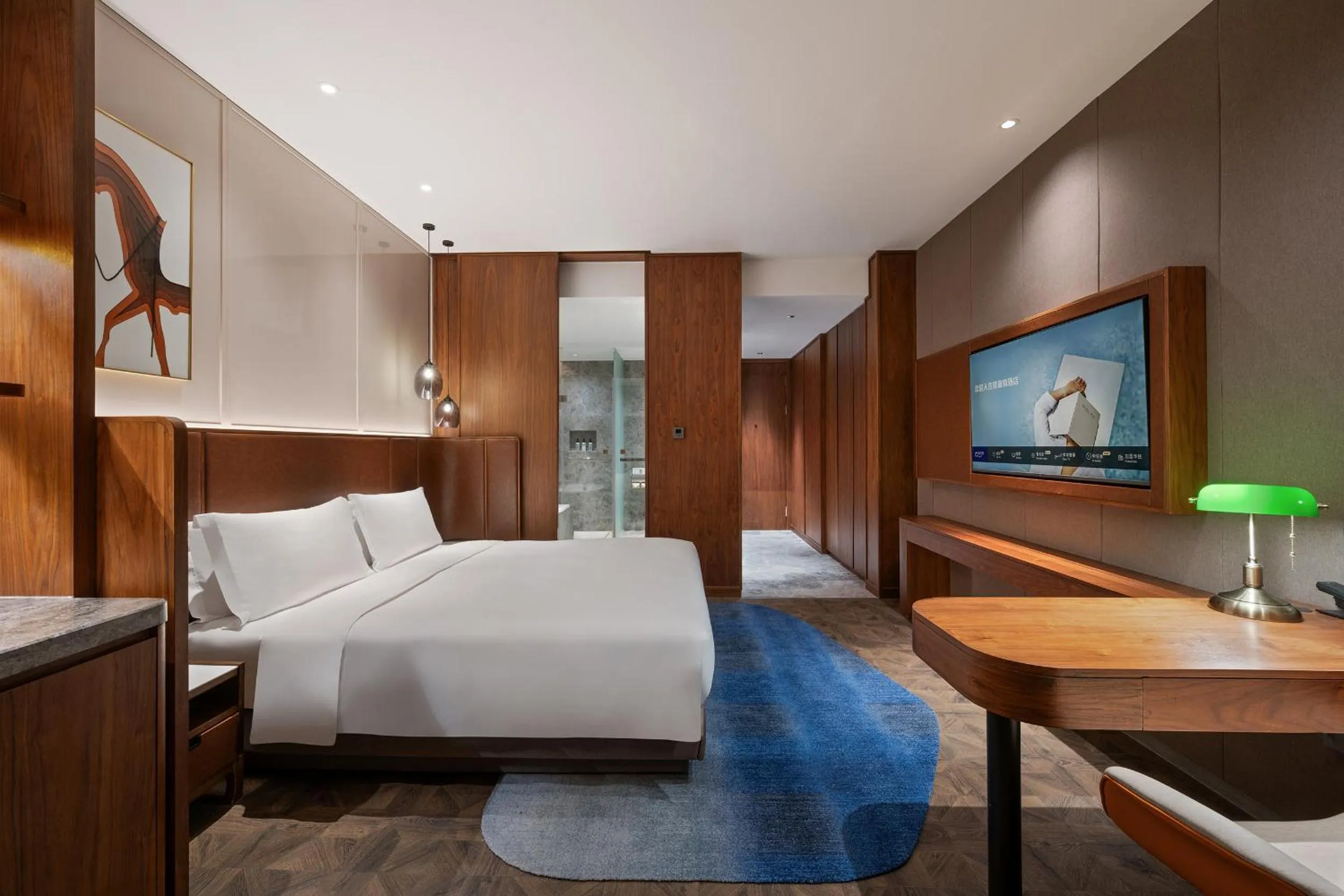 TV and multimedia, Bed in Novotel Shanghai Baoshan Jiusi