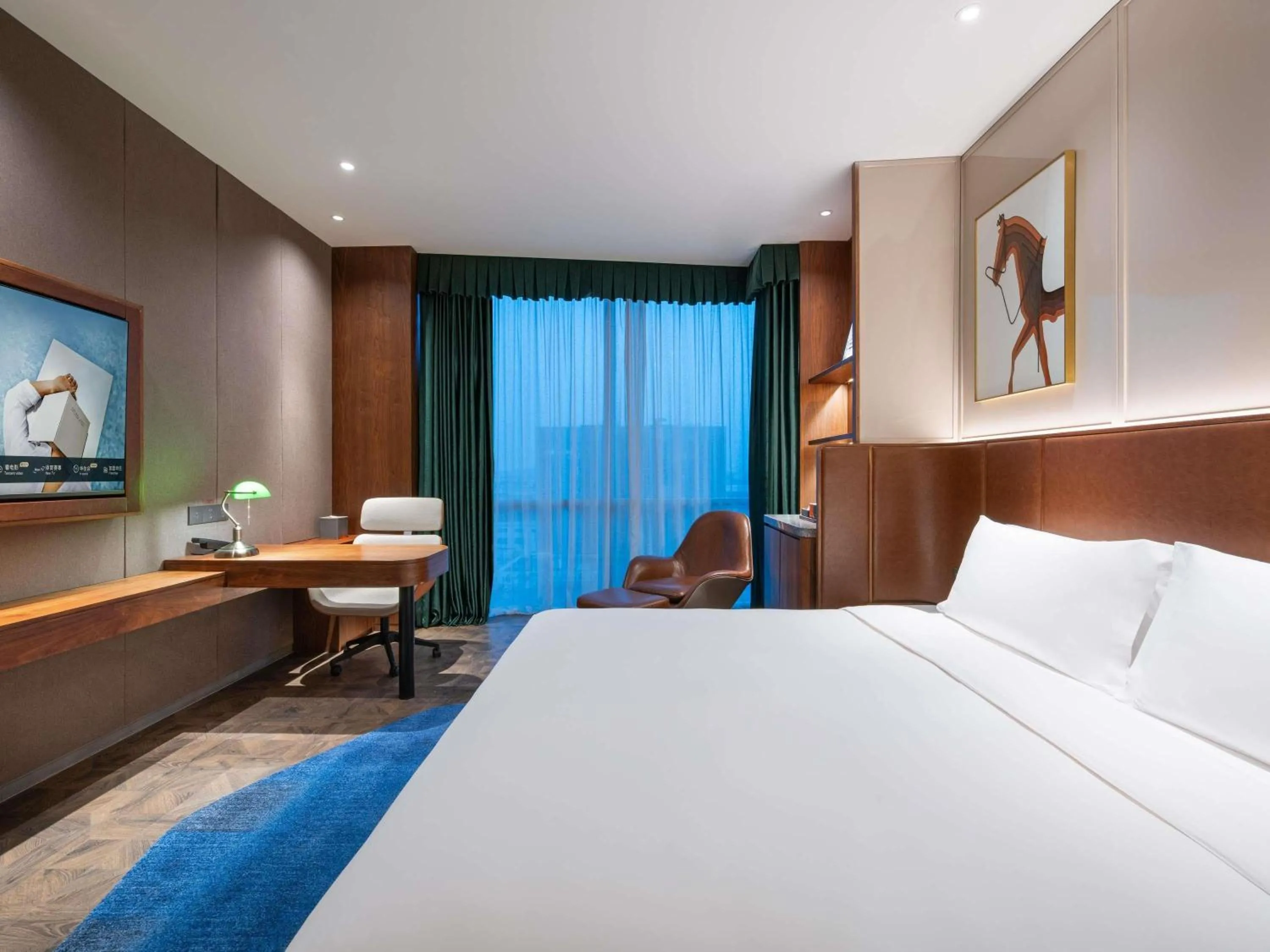 Bedroom, Bed in Novotel Shanghai Baoshan Jiusi