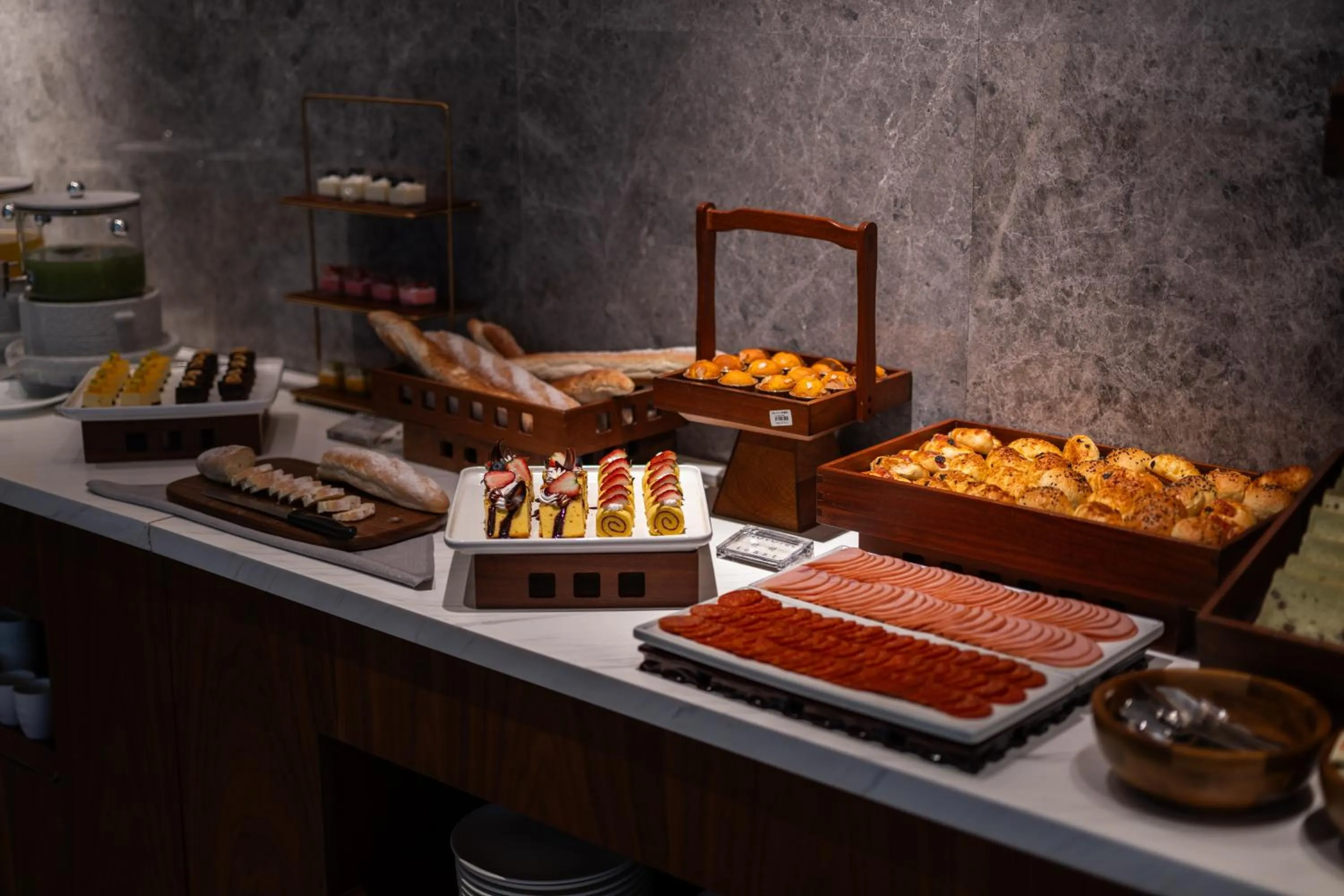 Buffet breakfast in Novotel Shanghai Baoshan Jiusi