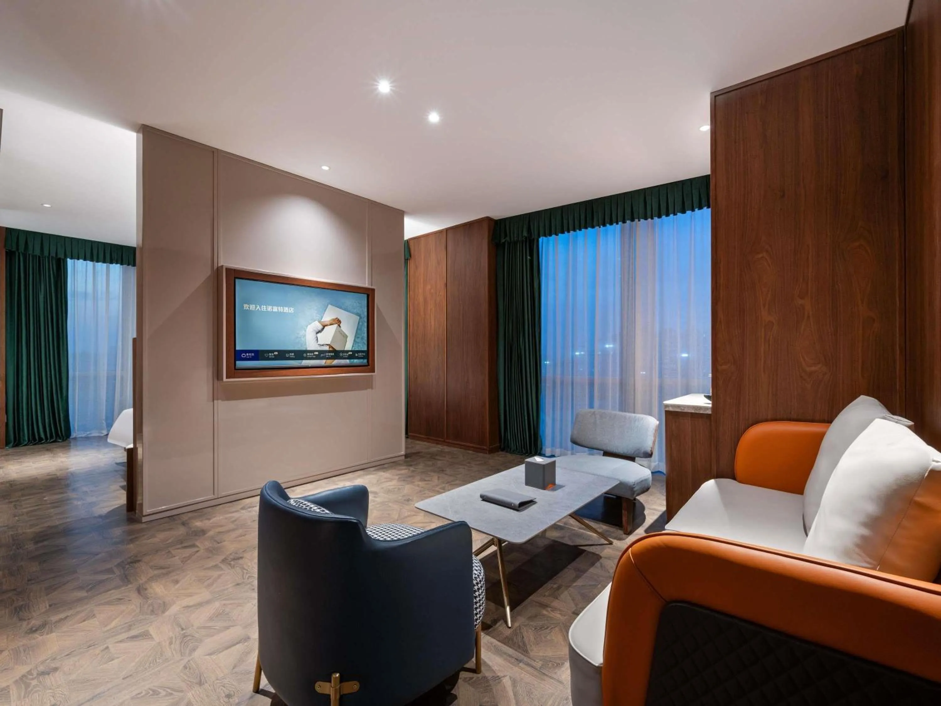 Photo of the whole room in Novotel Shanghai Baoshan Jiusi