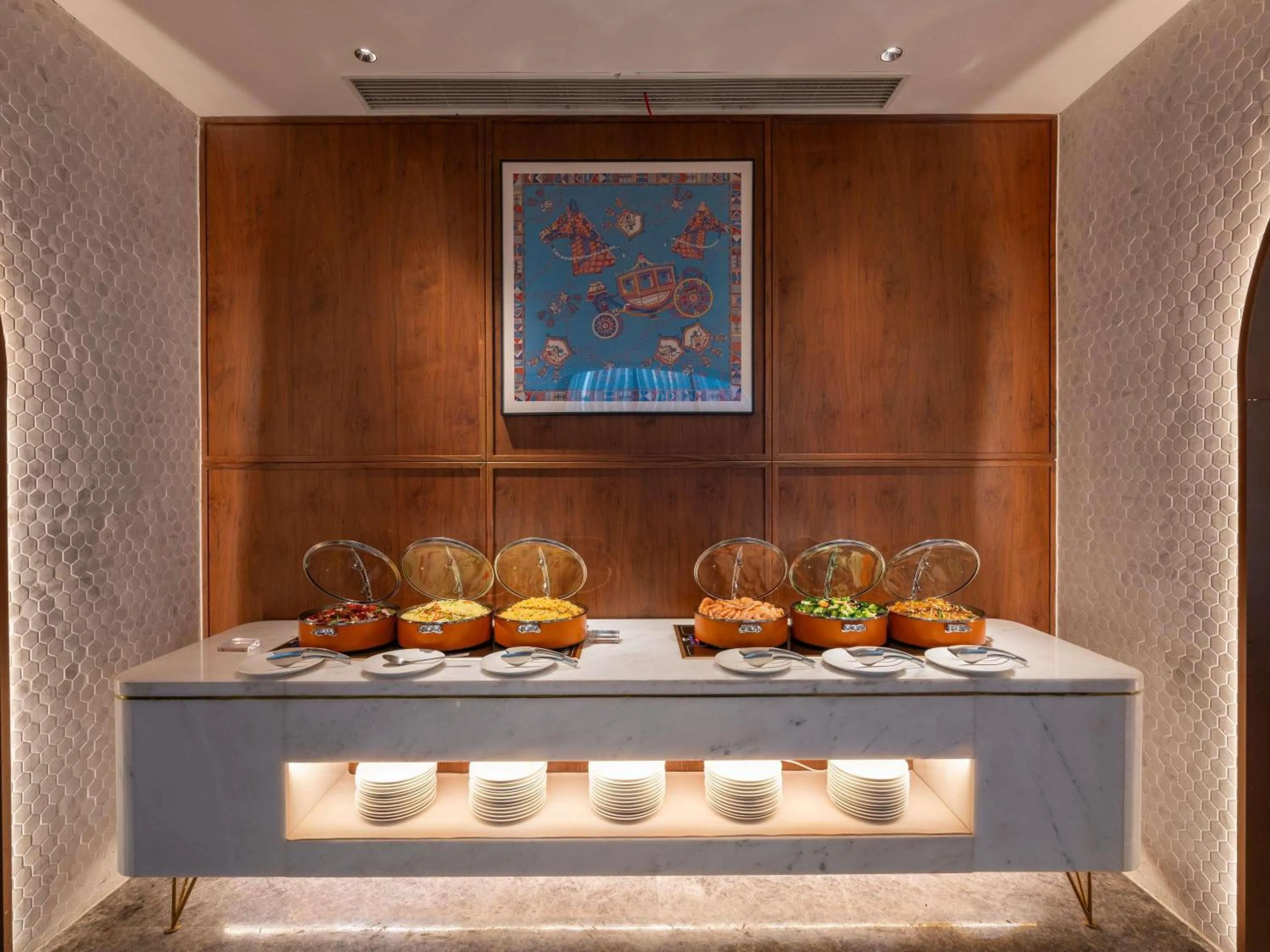 Restaurant/places to eat in Novotel Shanghai Baoshan Jiusi