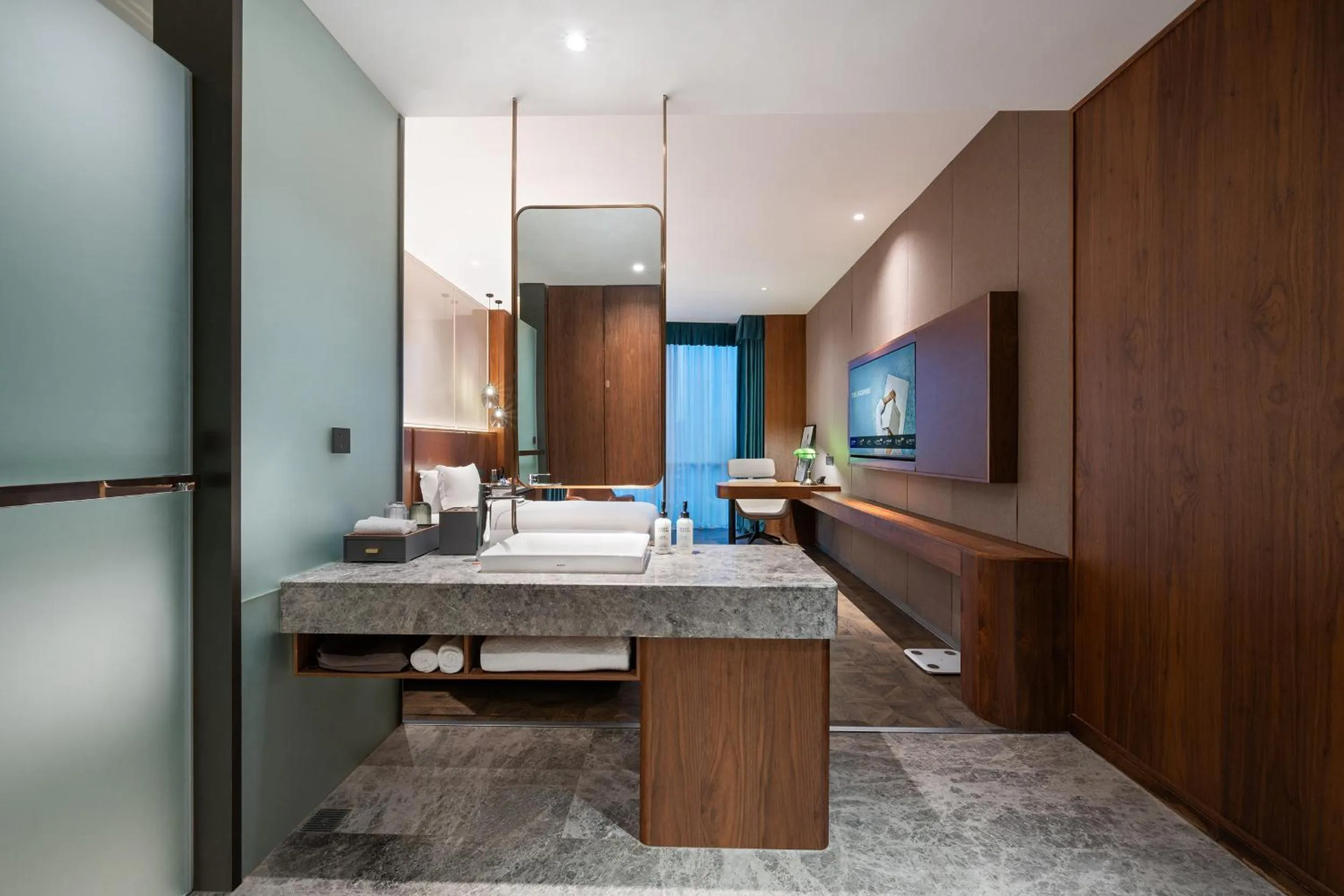 Bathroom in Novotel Shanghai Baoshan Jiusi