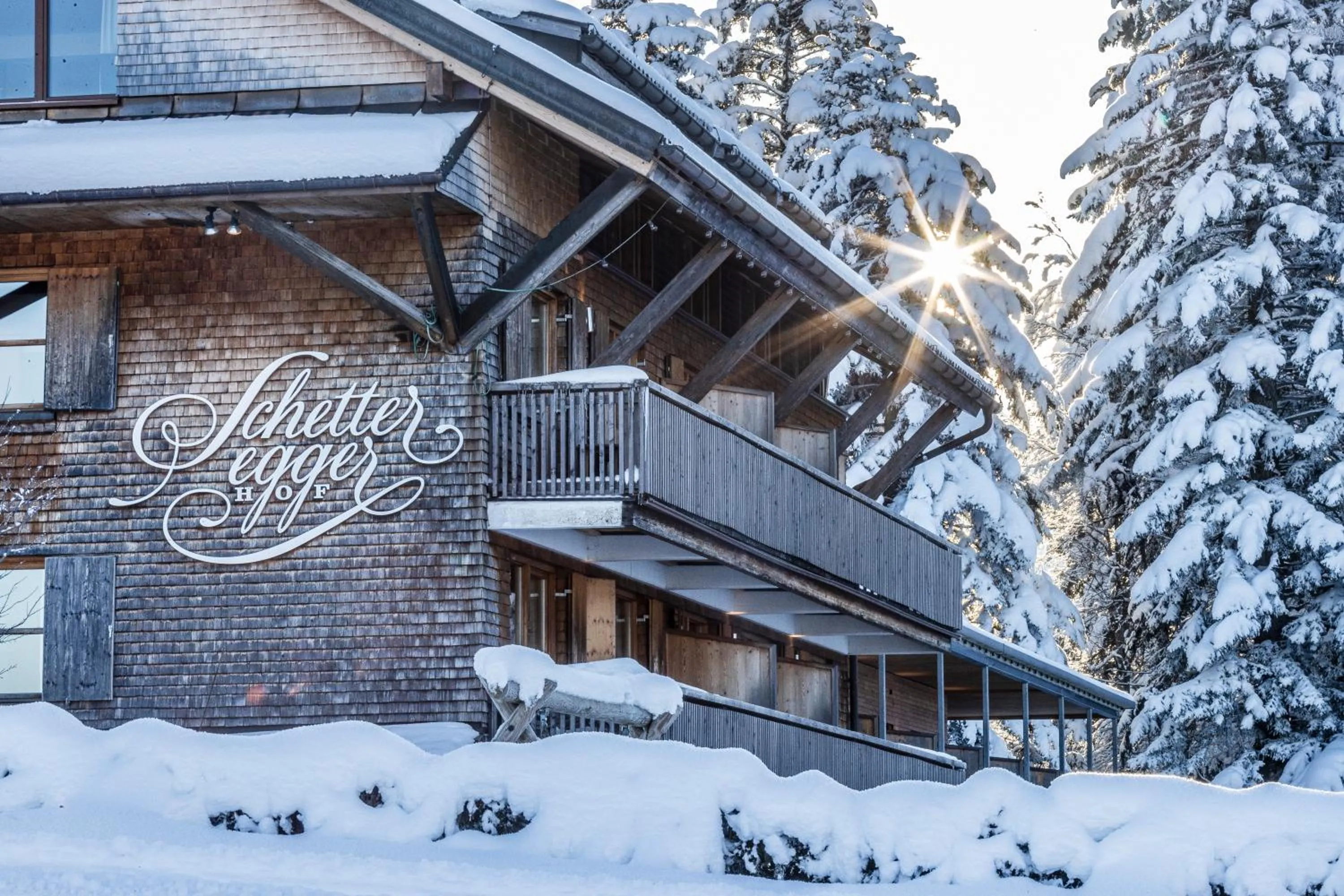 Property building in Schettereggerhof