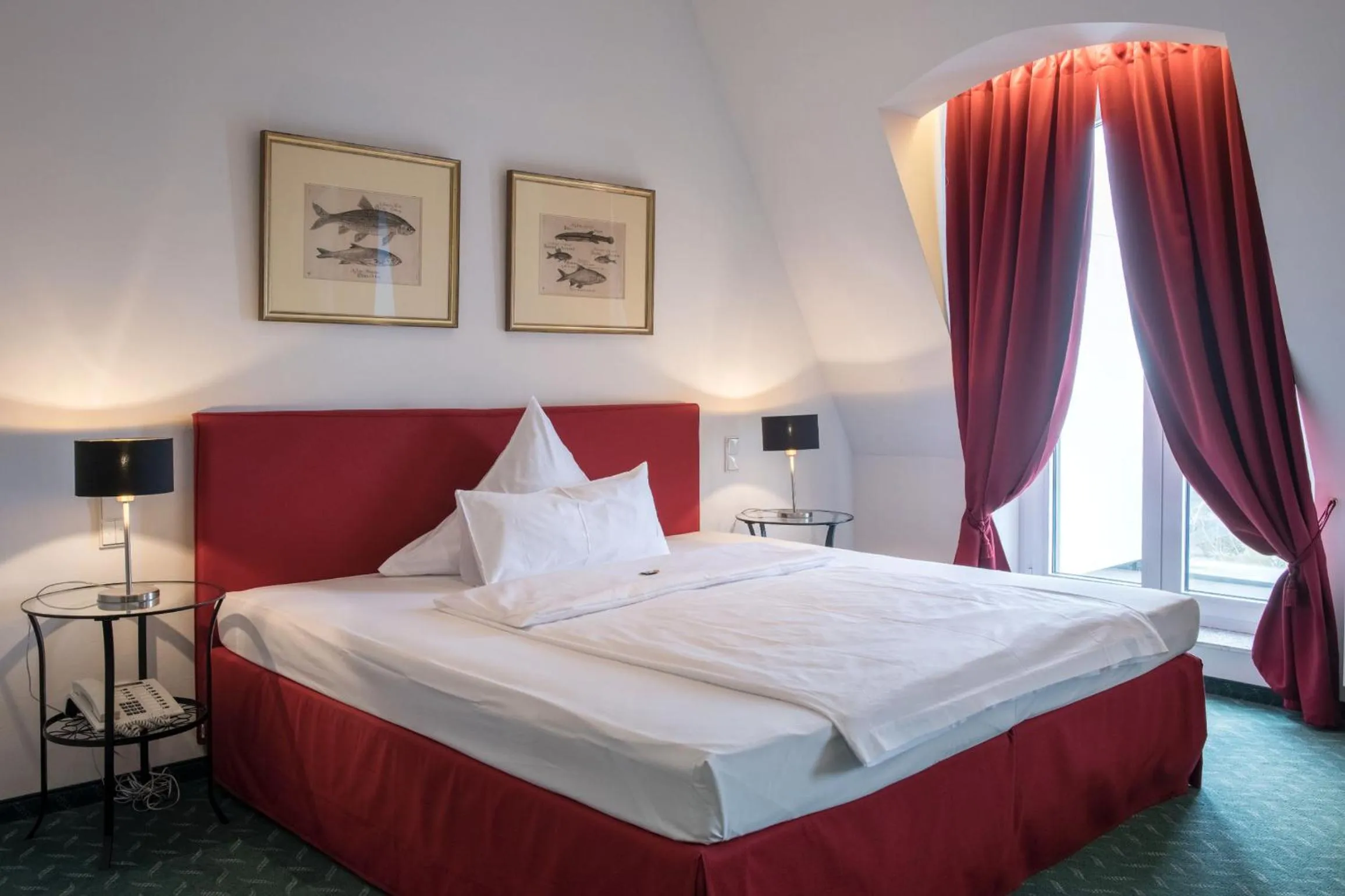 Bedroom, Bed in Hotel Artrium am Park