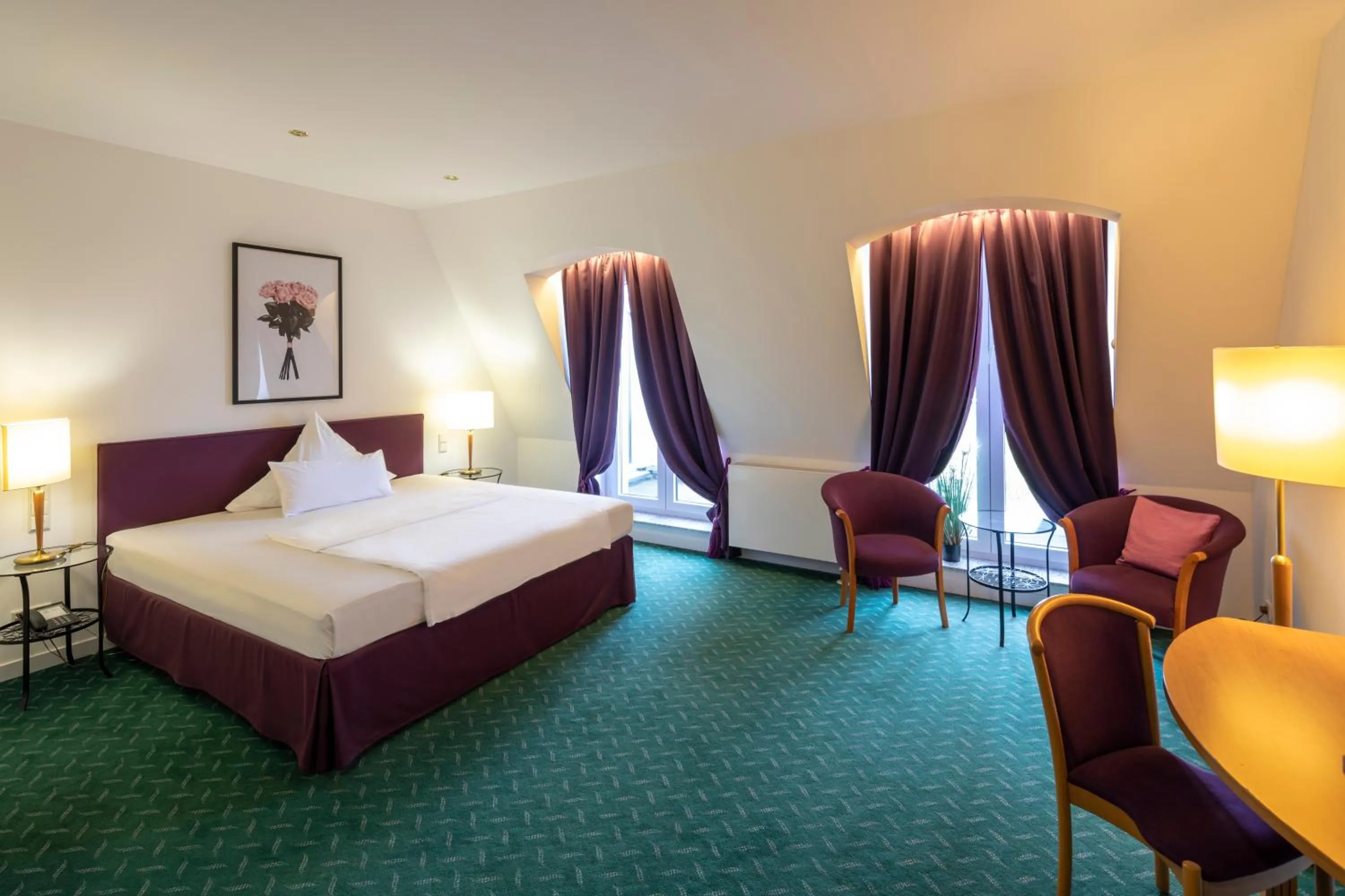 Photo of the whole room, Bed in Hotel Artrium am Park