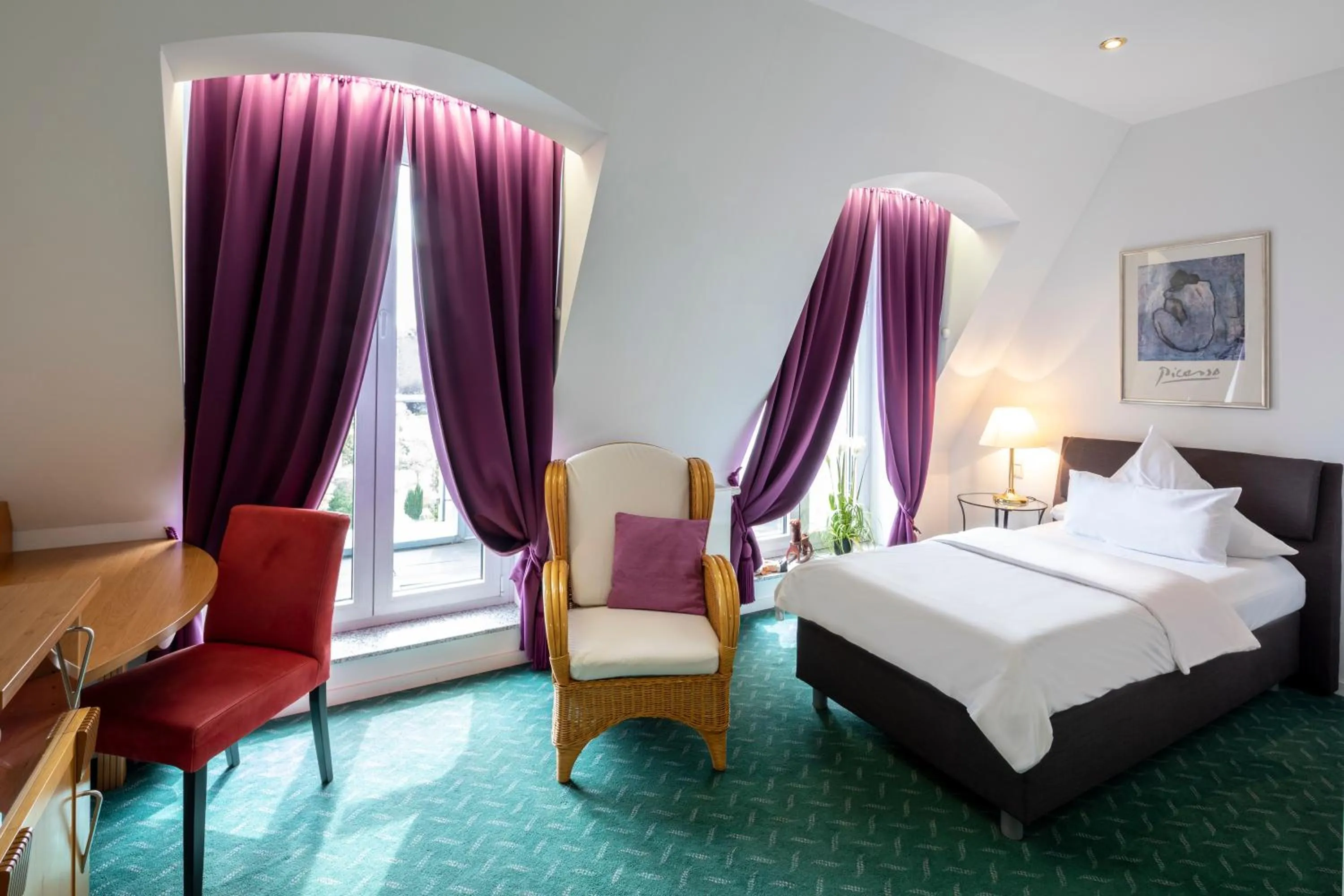 Photo of the whole room, Bed in Hotel Artrium am Park