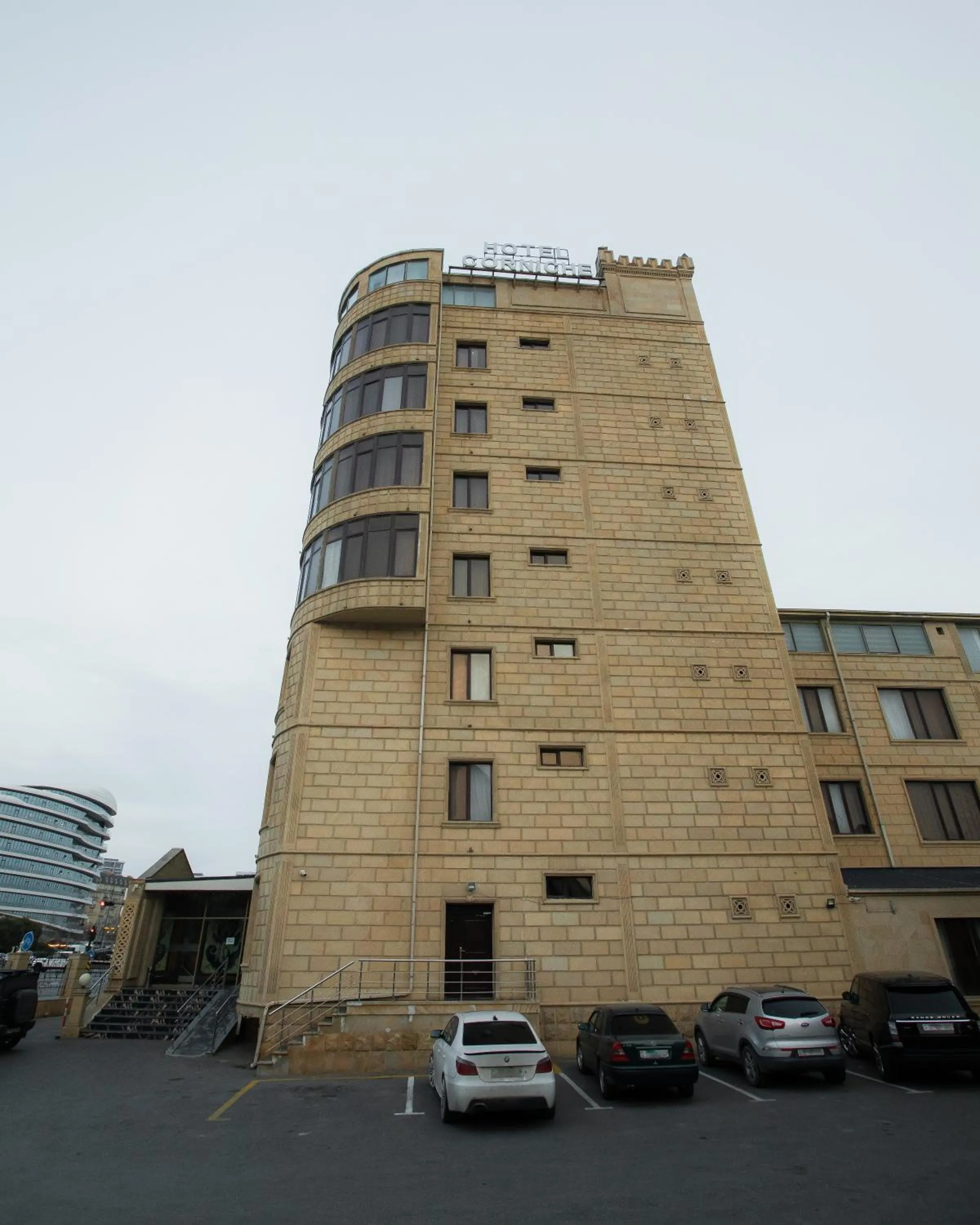 Property building in Corniche White City Hotel