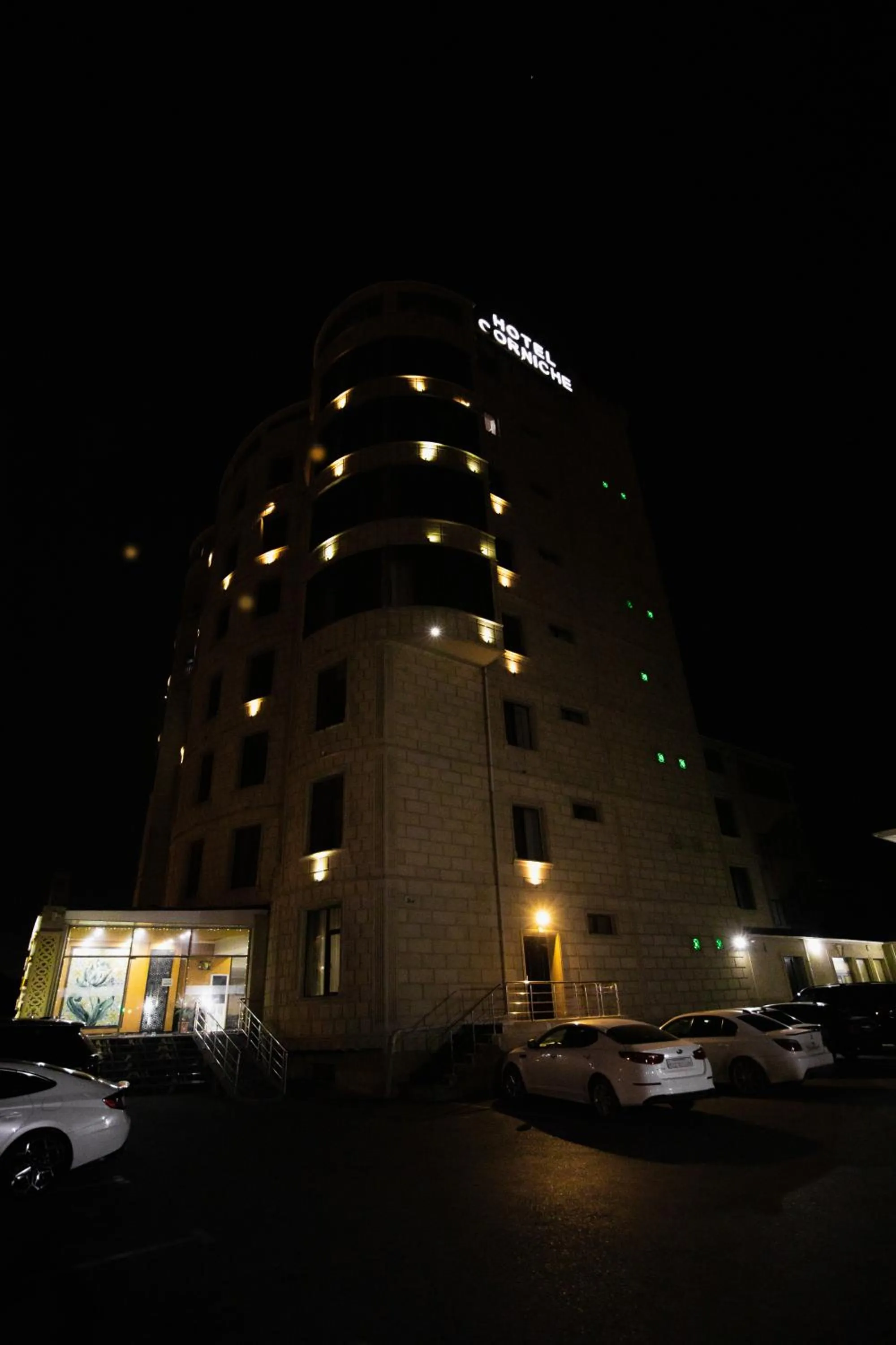 Property building in Corniche White City Hotel