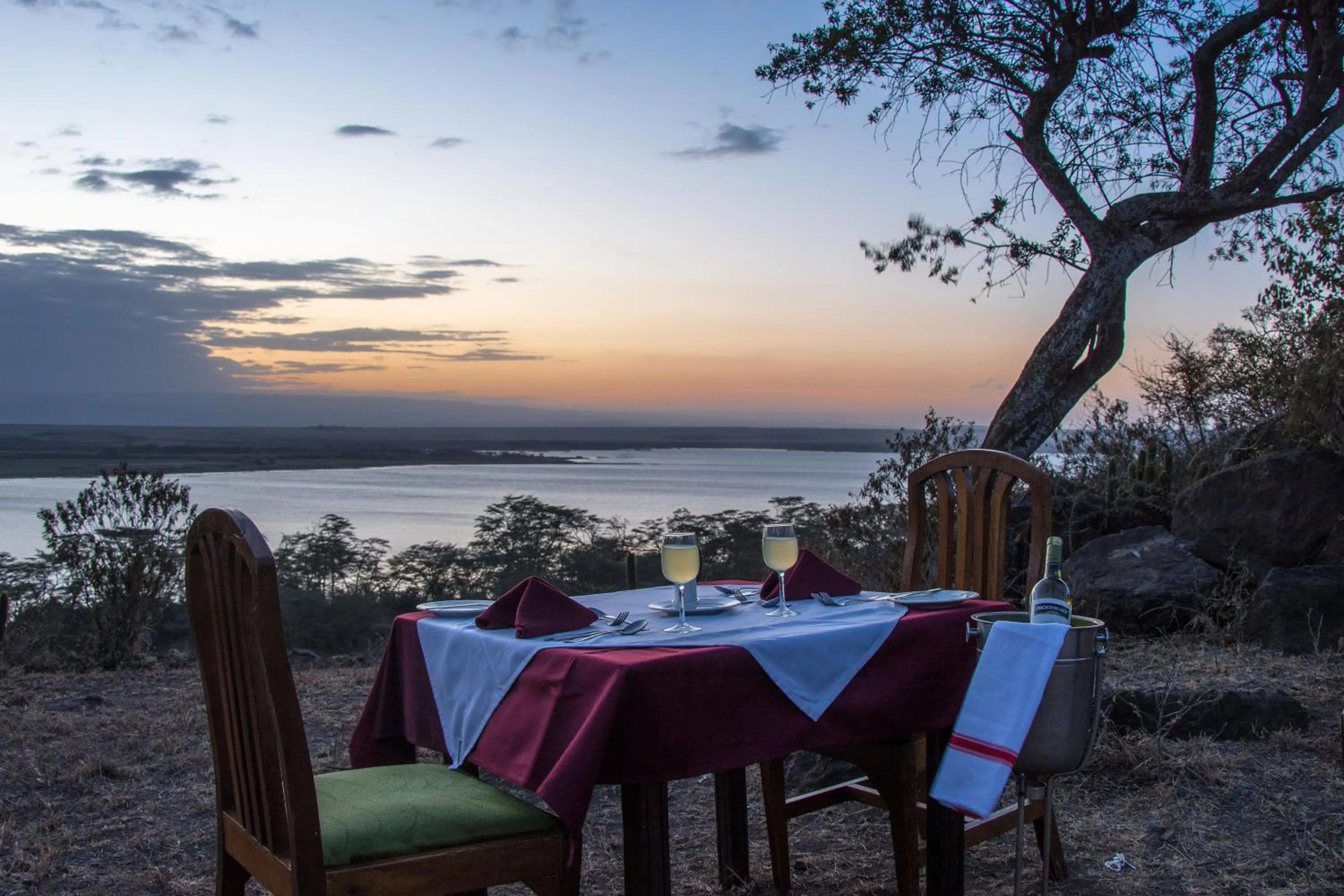 Restaurant/places to eat in Jacaranda Lake Elementaita Lodge