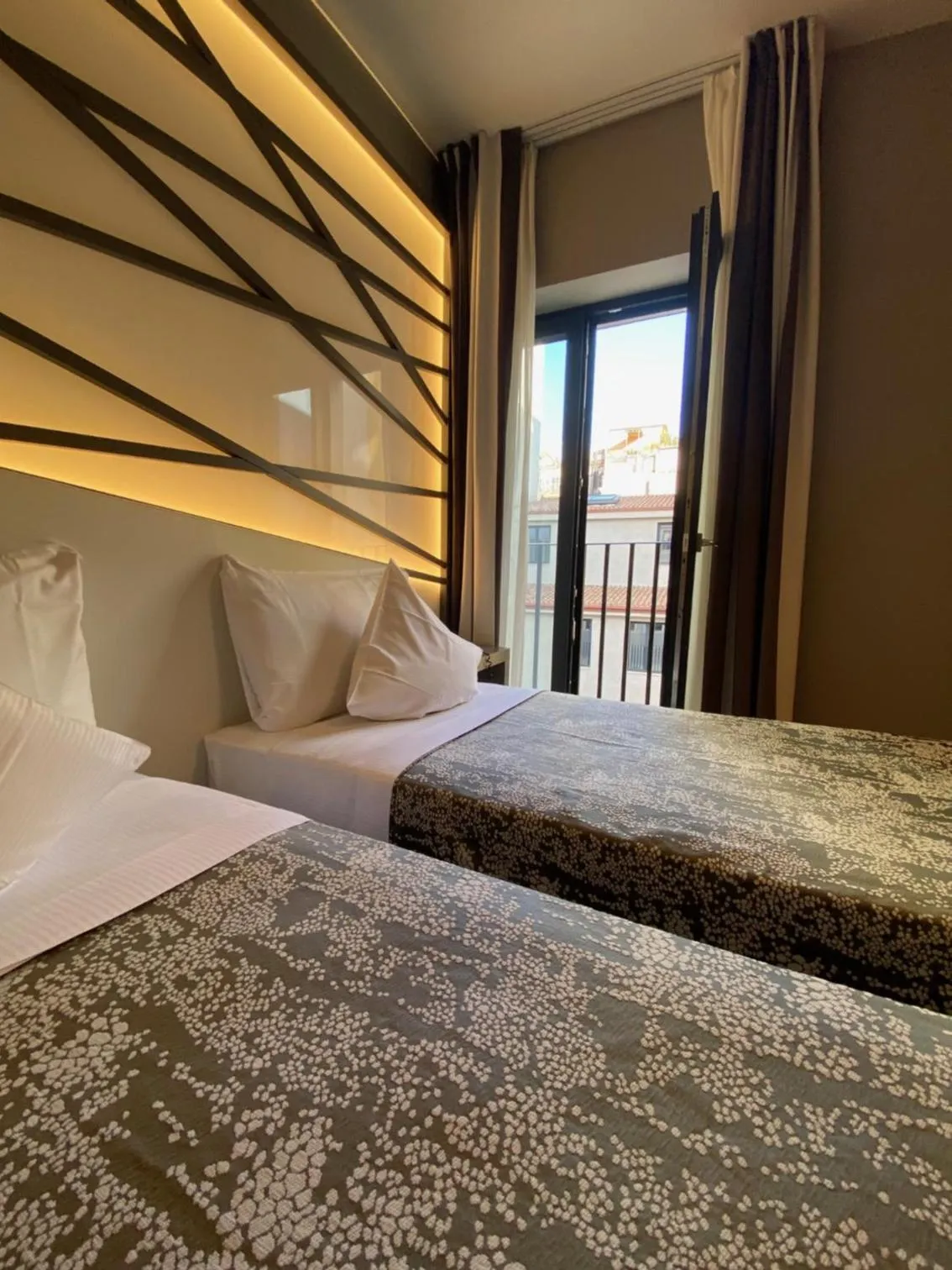 Bedroom, Bed in Fortyfive Squared Hotel