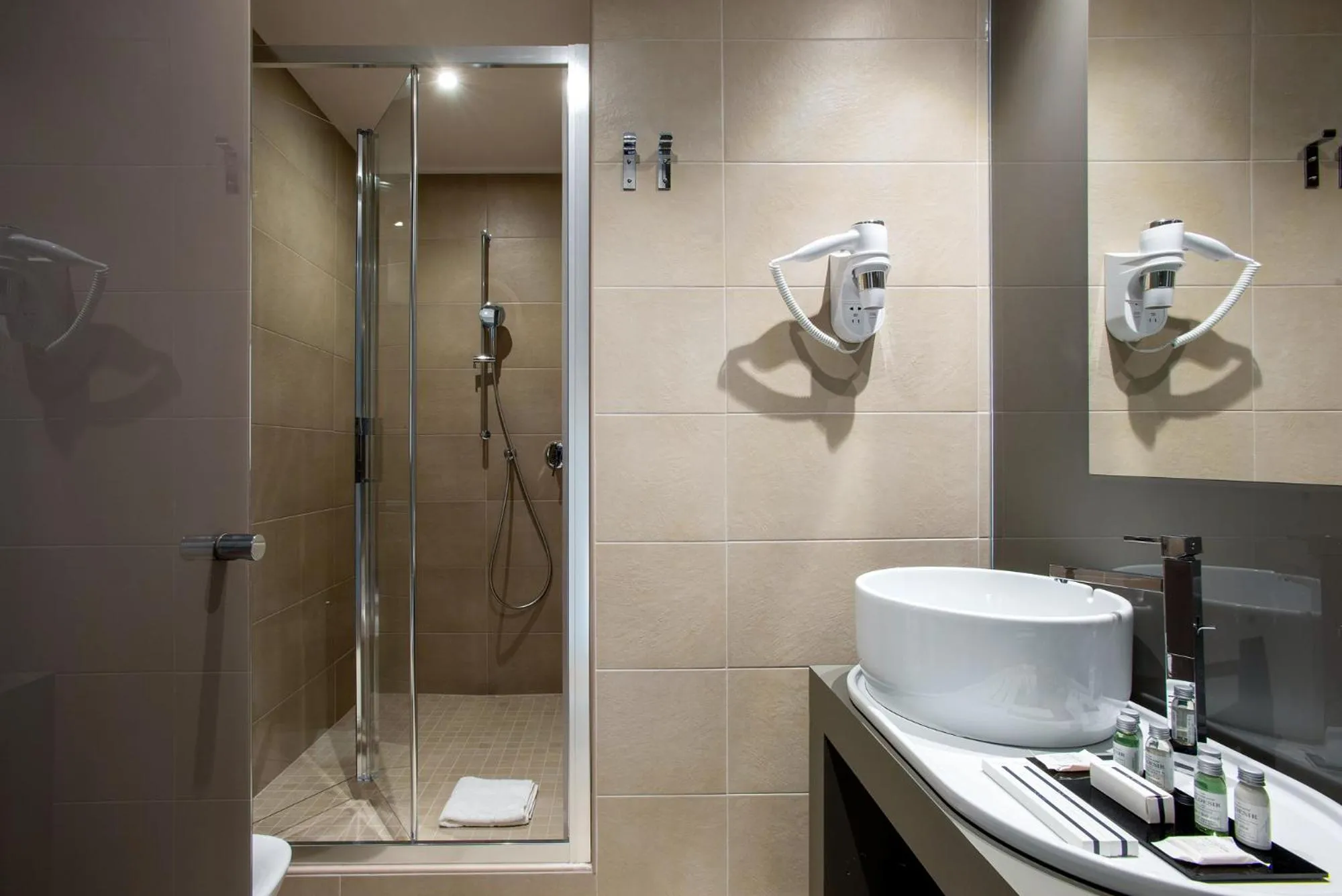 Bathroom in Fortyfive Squared Hotel