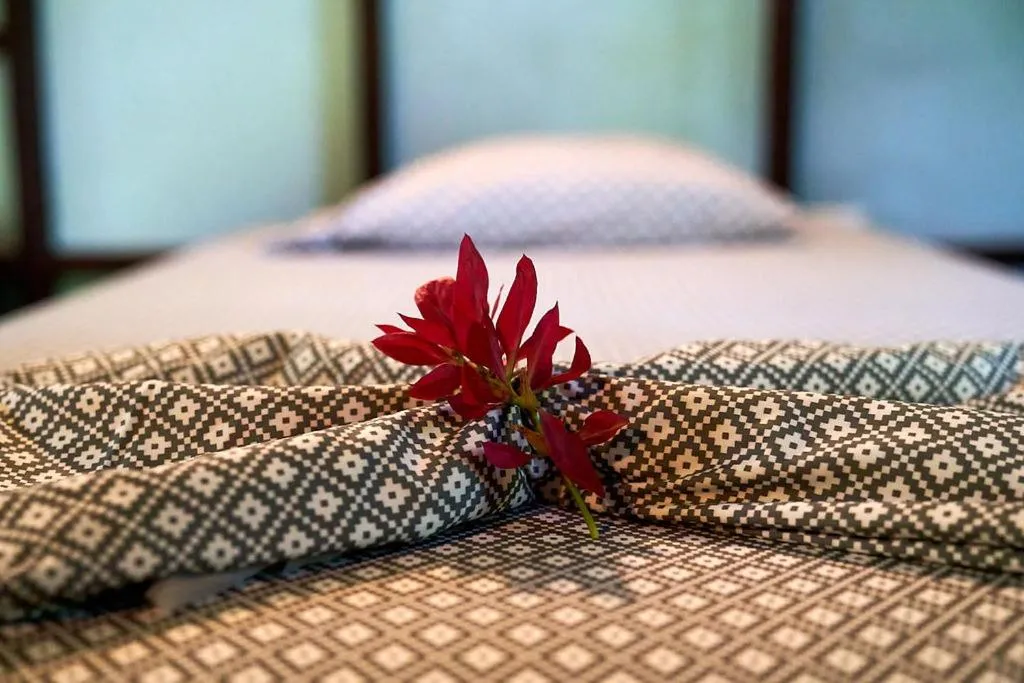 Bed in Luz En El Cielo Eco-B&B/Hostel