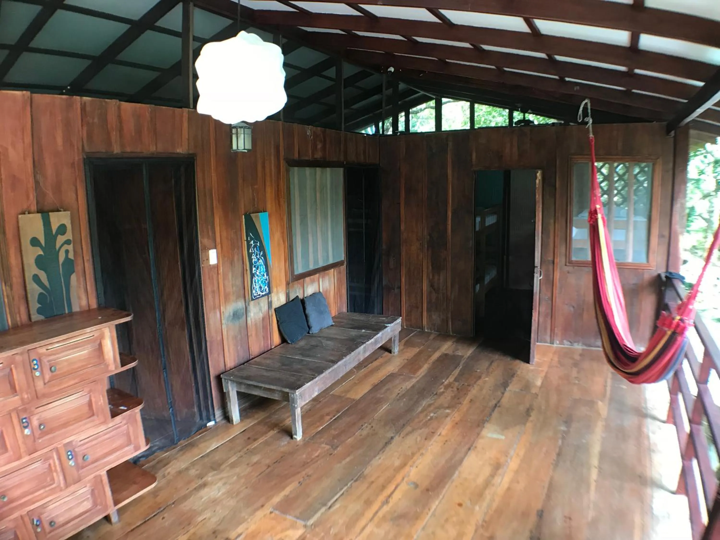 Living room in Luz En El Cielo Eco-B&B/Hostel