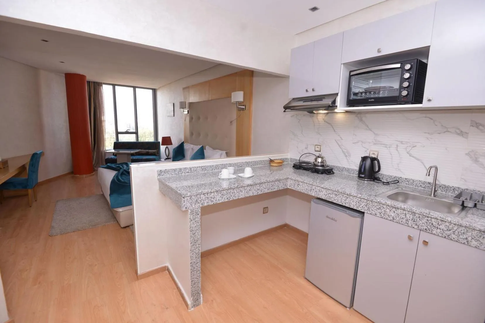 Coffee/tea facilities in Le 135 appart hotel