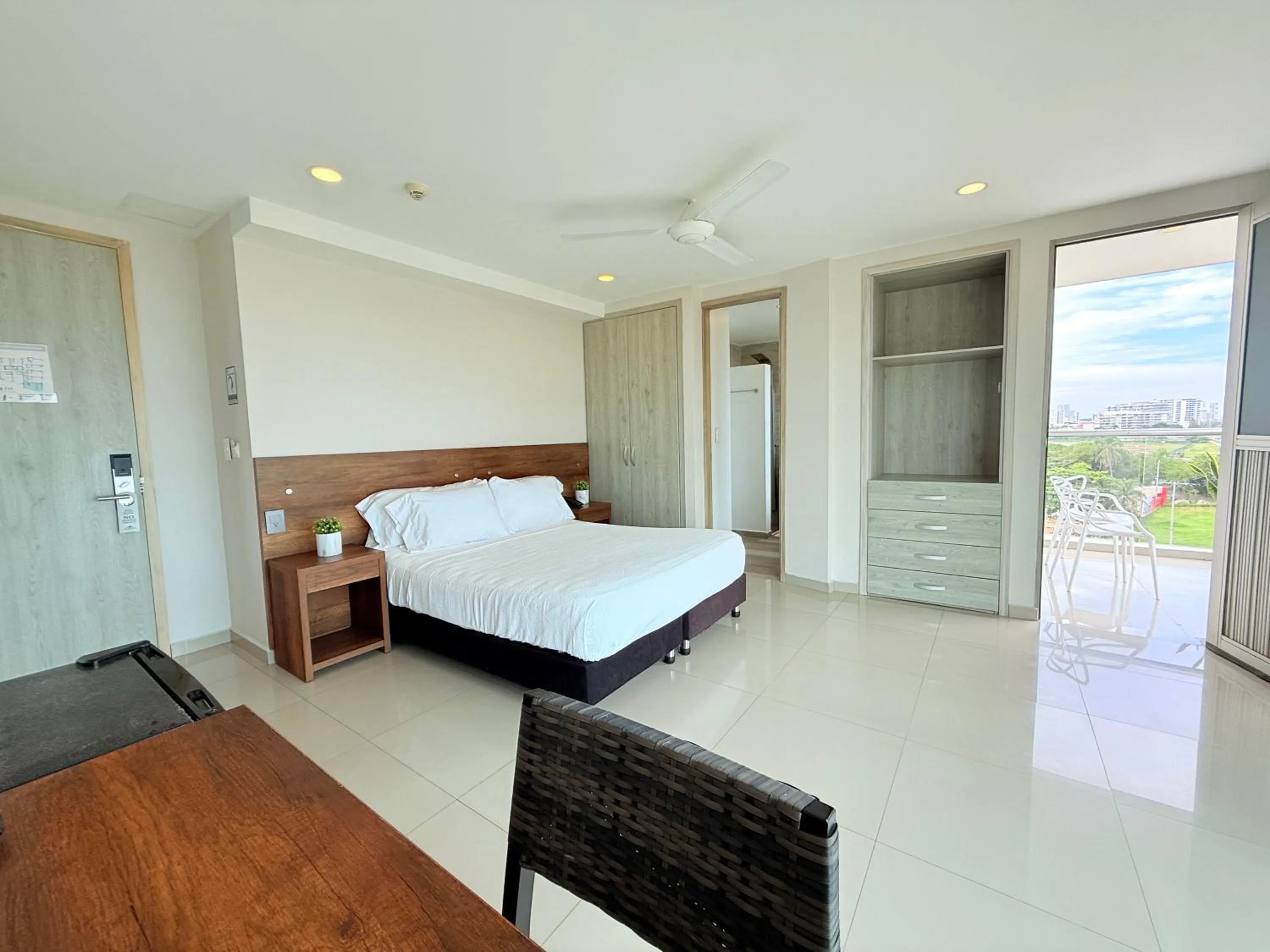 Bed in Hotel Summer Frente Al Mar