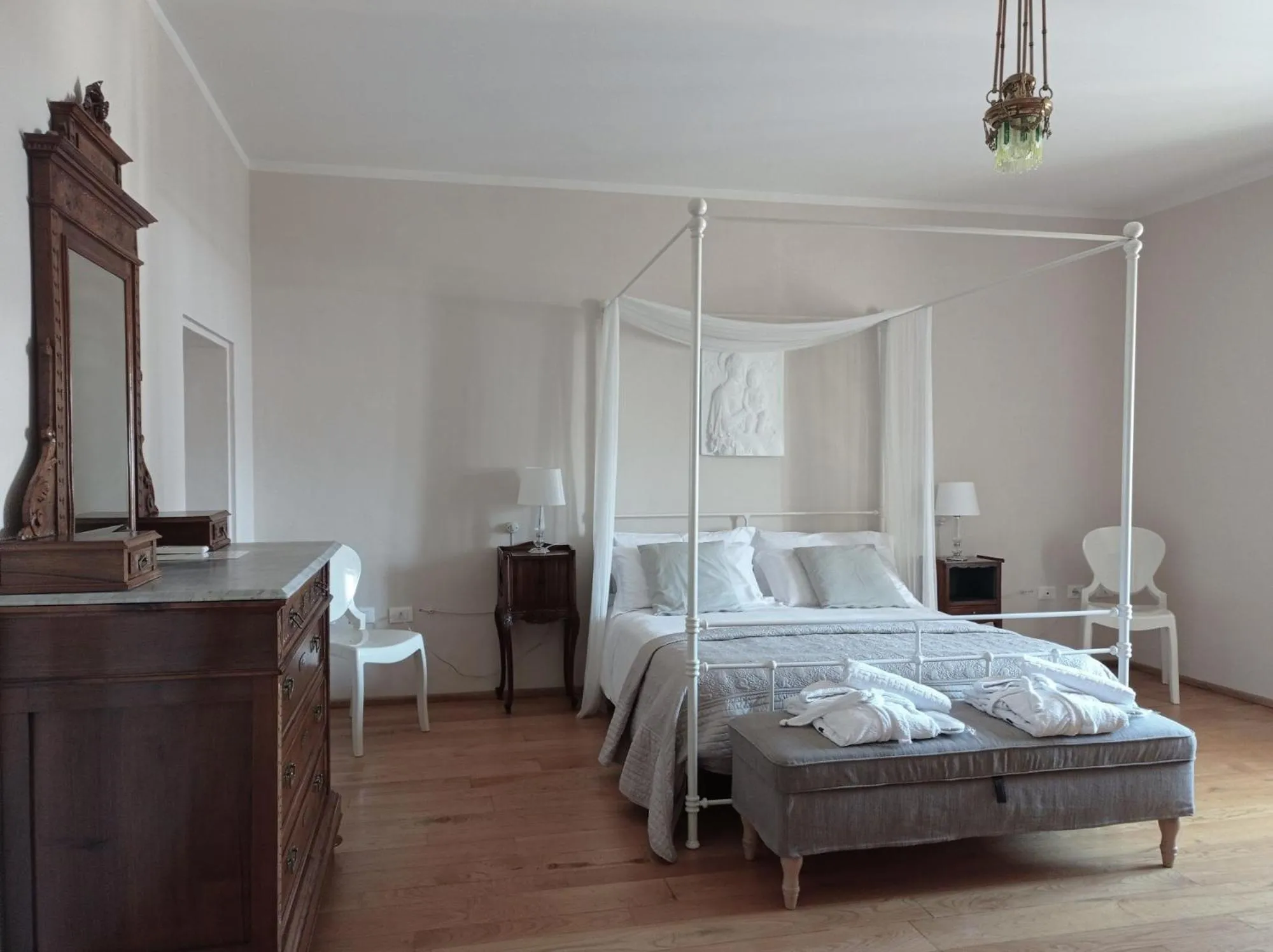 Bedroom, Bed in B&B Palazzo Mattei