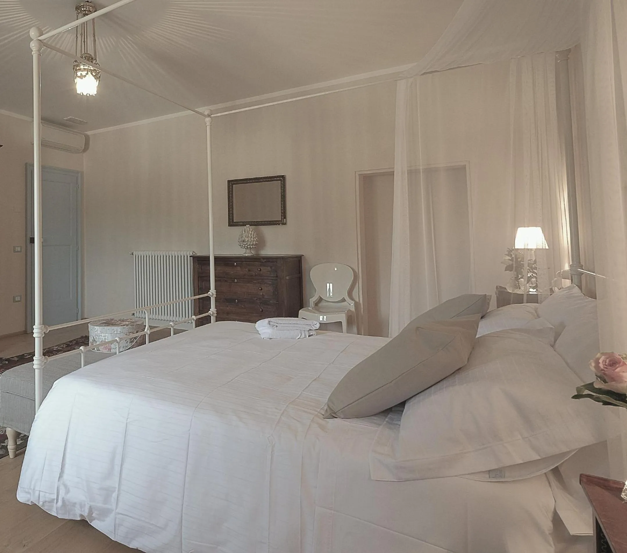 Bedroom, Bed in B&B Palazzo Mattei