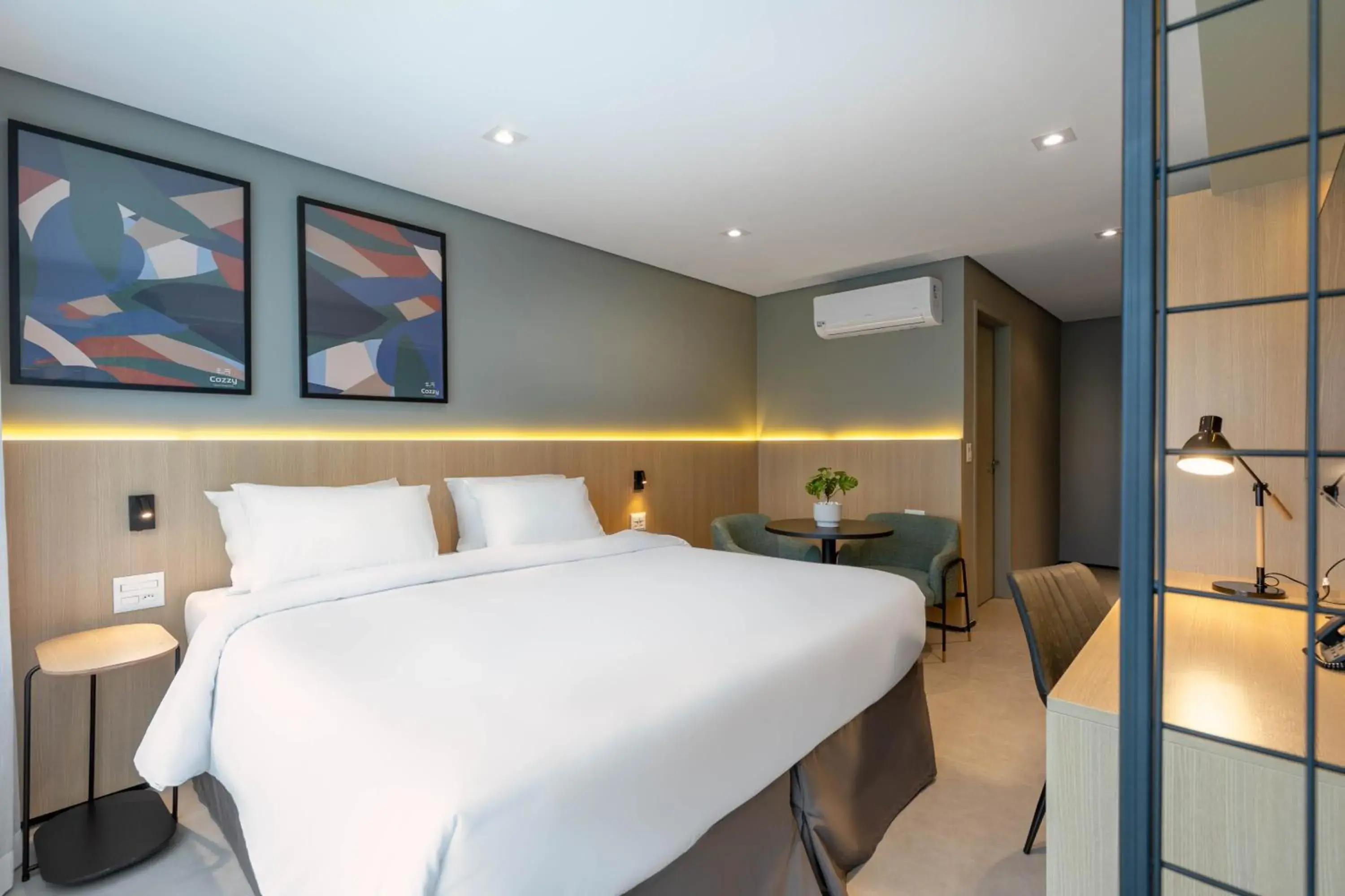 King Room - Disability Access in Cozzy Premium Paulista Hotel King Room - Disability Access in Cozzy Premium Paulista Hotel