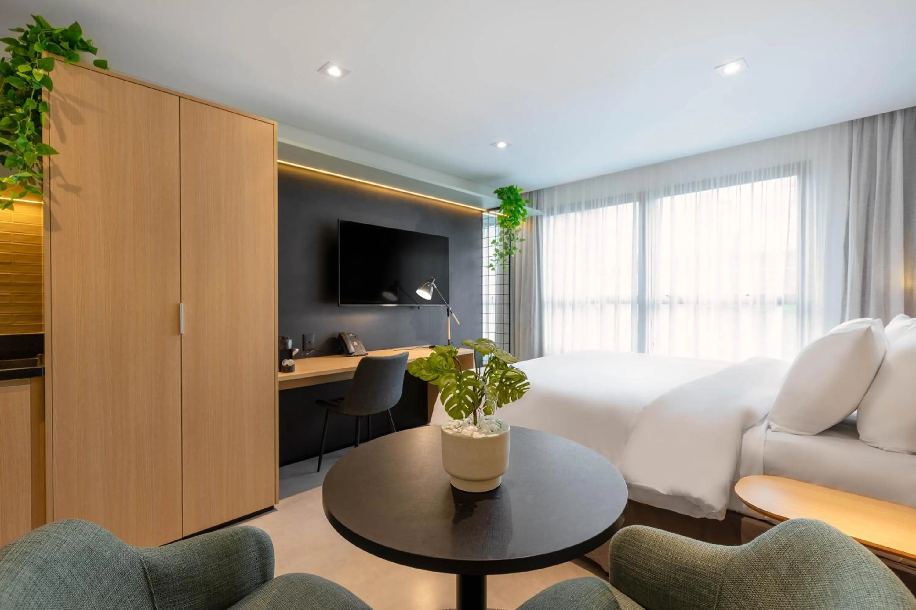 Photo of the whole room, Bed in Cozzy Premium Paulista Hotel