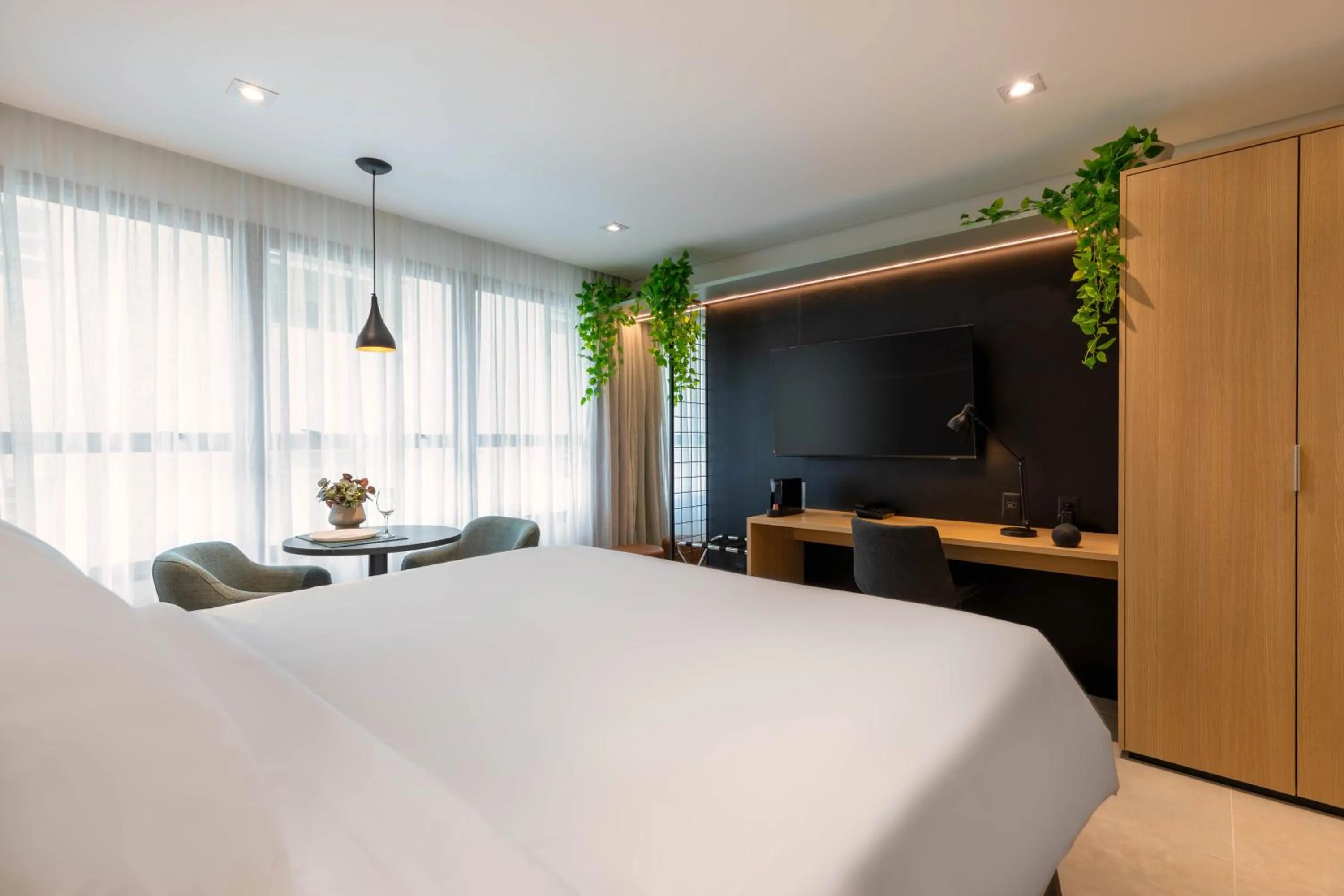 Bedroom, Bed in Cozzy Premium Paulista Hotel