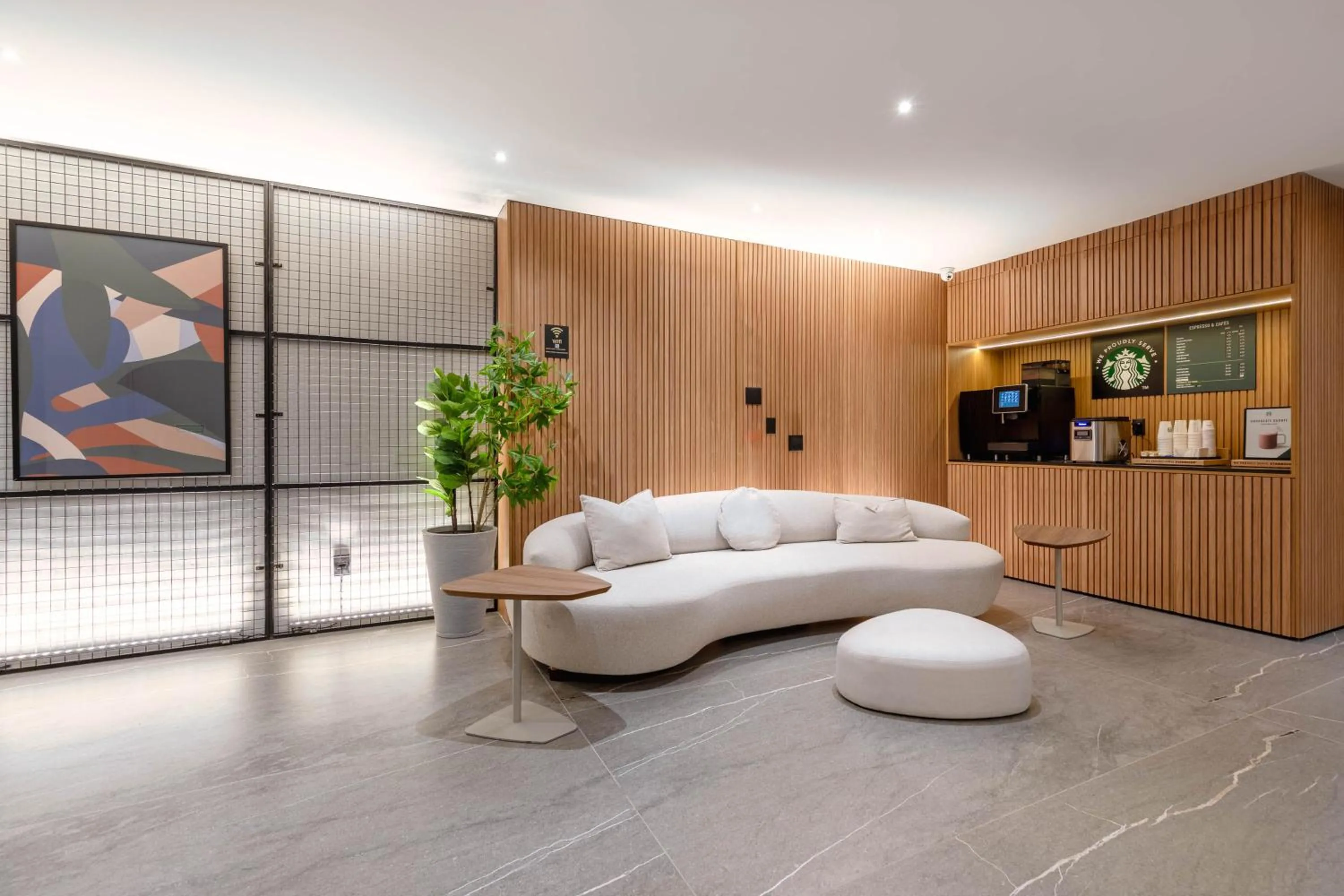 Living room in Cozzy Premium Paulista Hotel