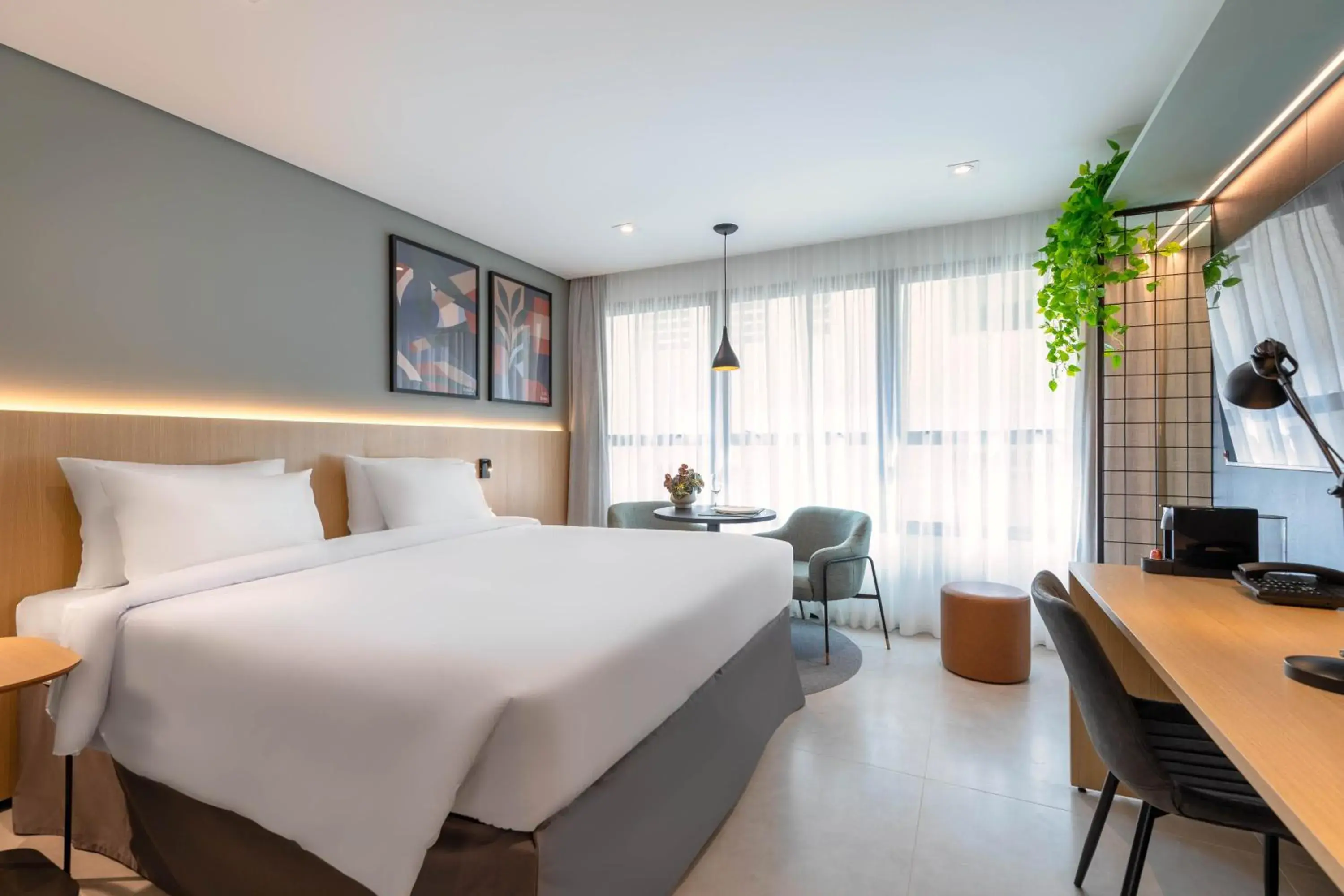 Superior King Room in Cozzy Premium Paulista Hotel Superior King Room in Cozzy Premium Paulista Hotel