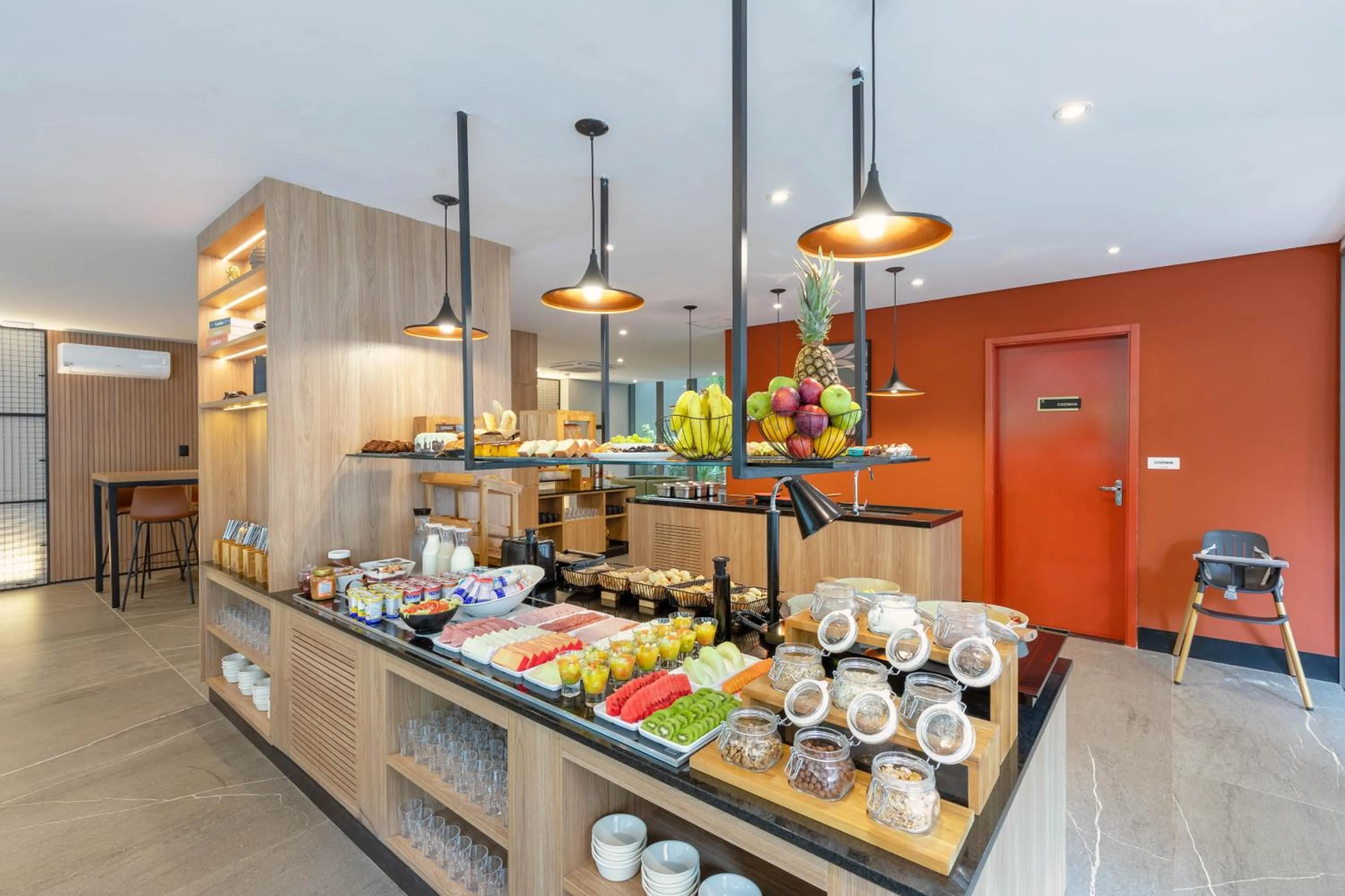 Breakfast in Cozzy Premium Paulista Hotel