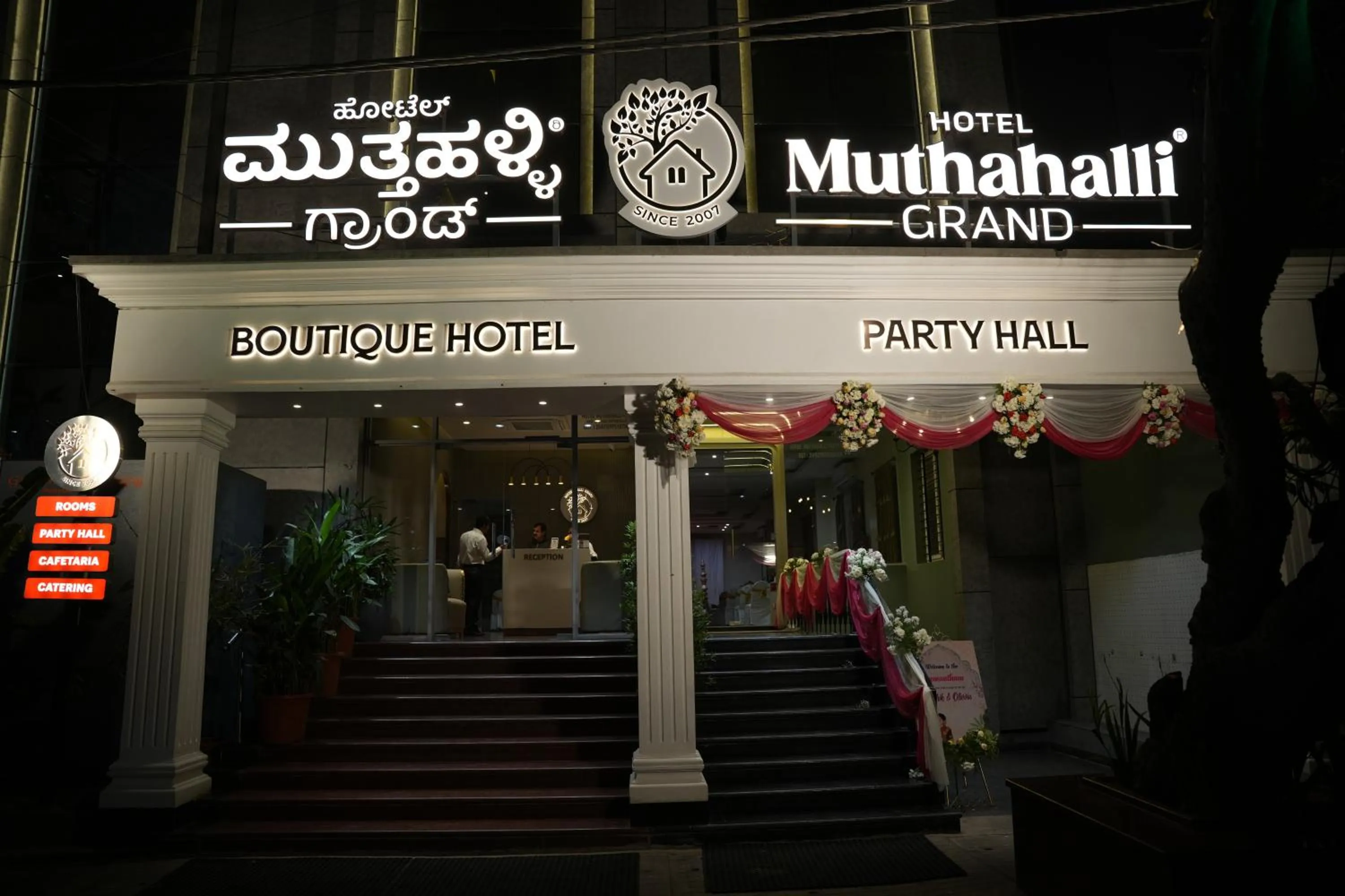 Night in Hotel Muthahalli Grand