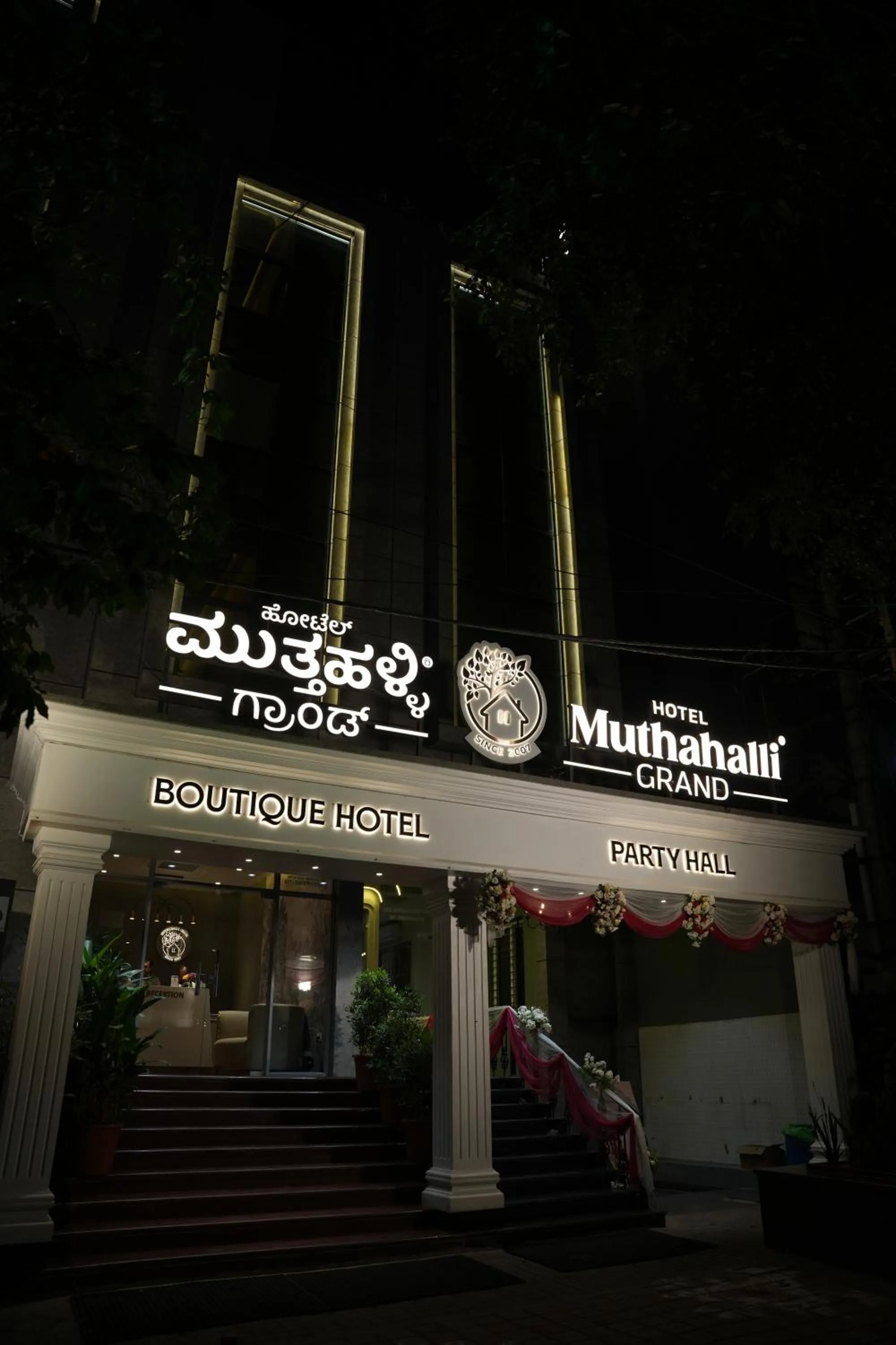 Night in Hotel Muthahalli Grand