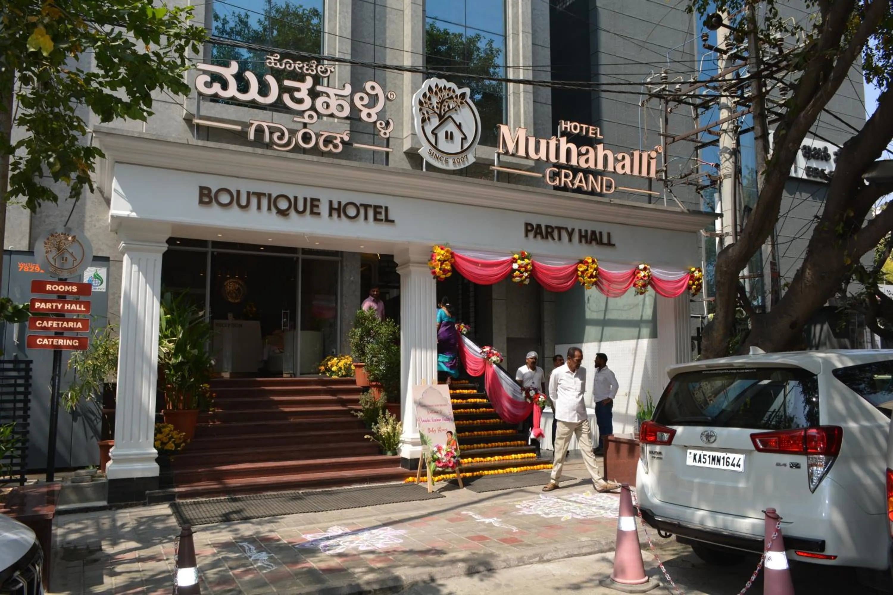 Property building in Hotel Muthahalli Grand