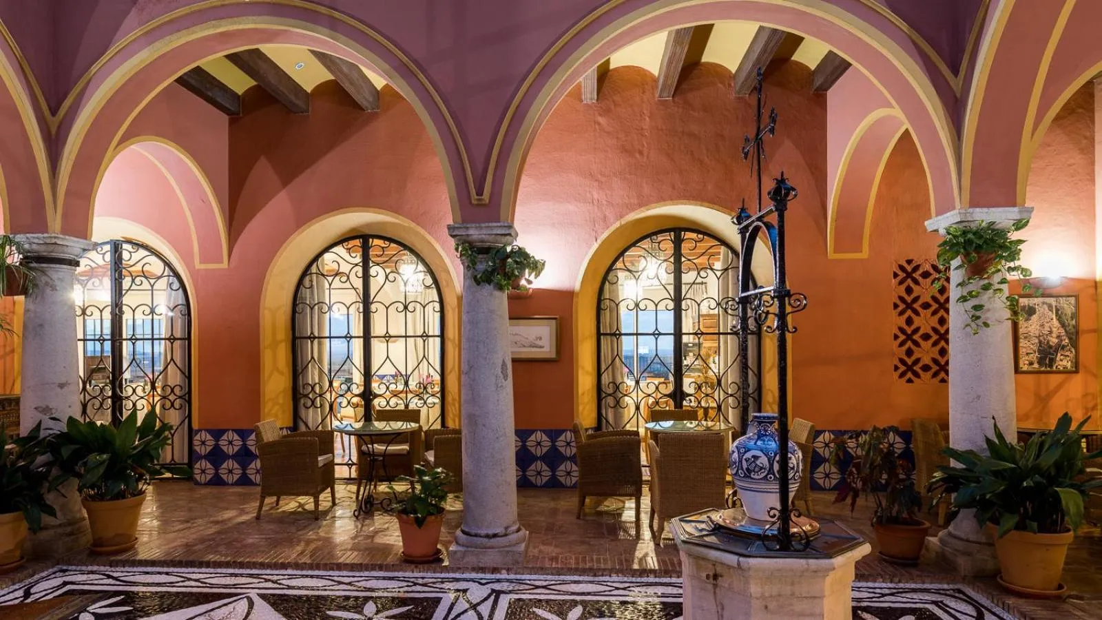 Patio in Parador de Arcos de la Frontera