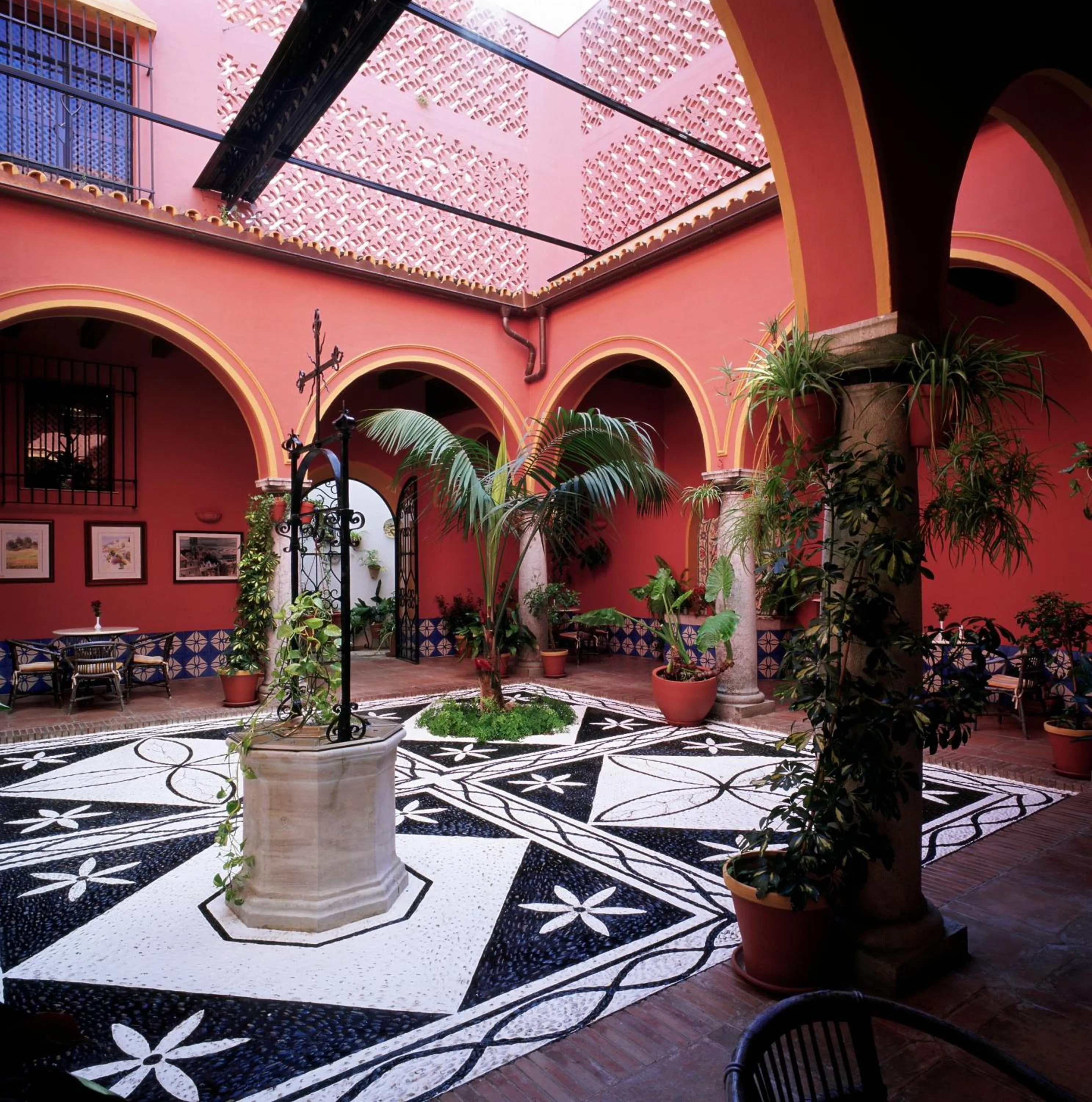 Patio in Parador de Arcos de la Frontera