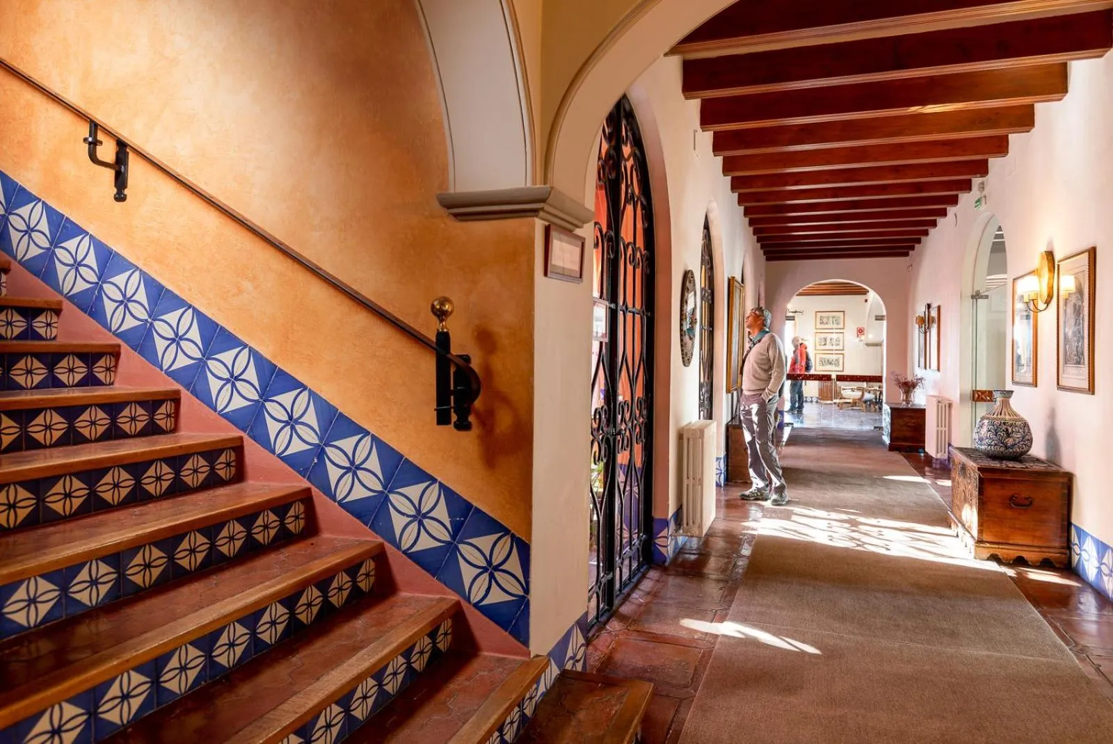 Lobby or reception in Parador de Arcos de la Frontera