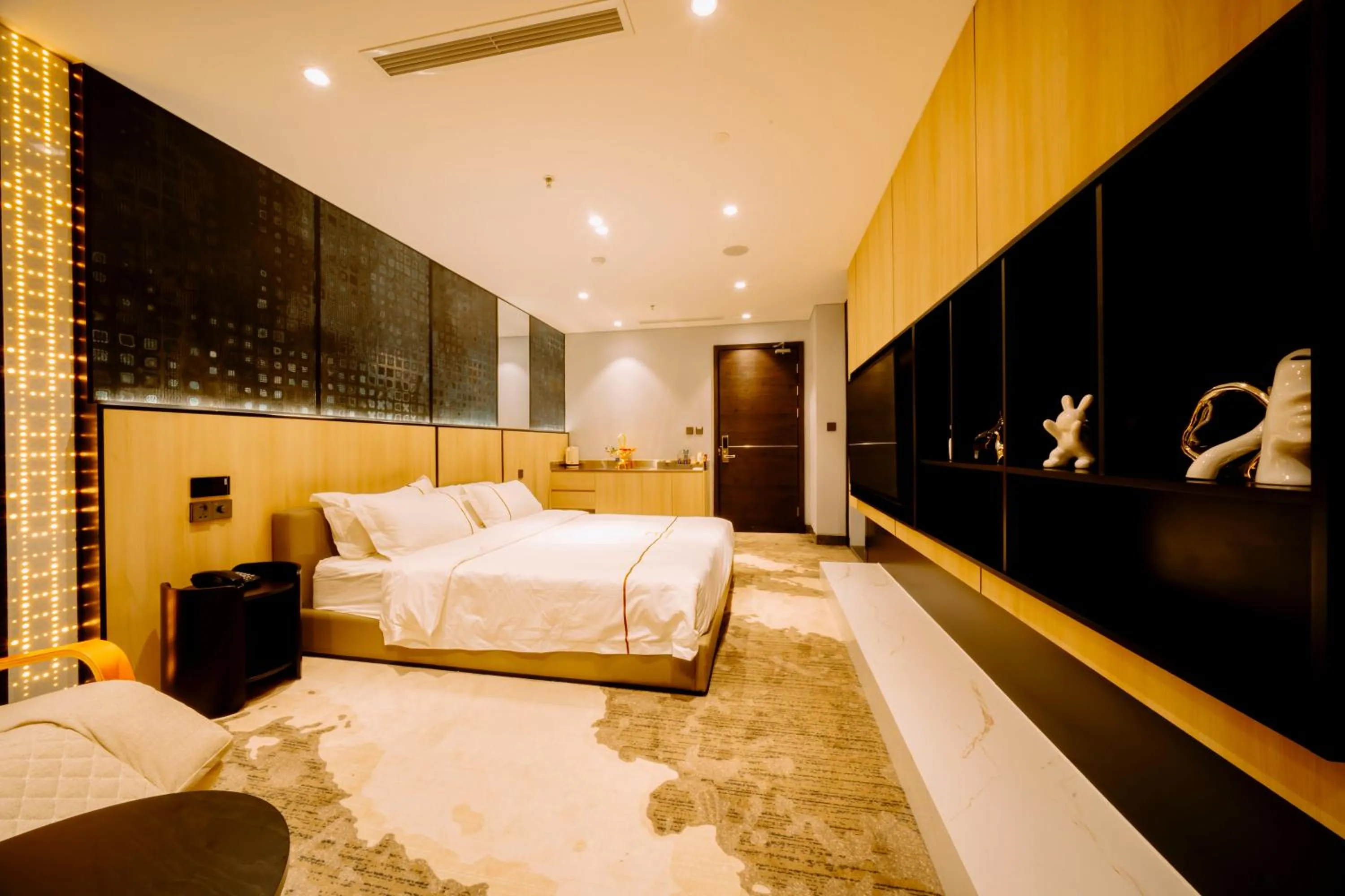 Bedroom, Bed in X-Digital HOTEL