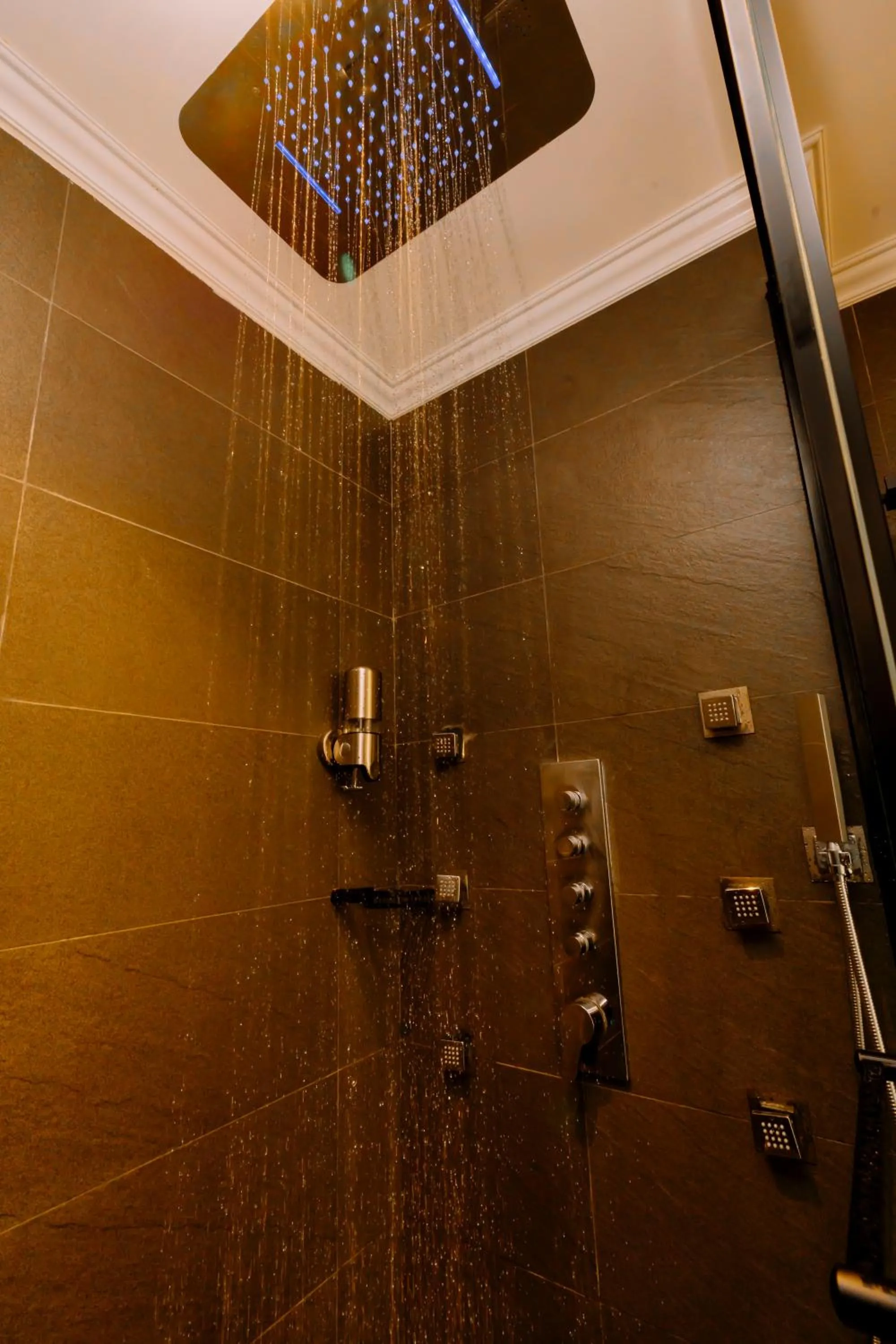 Shower in X-Digital HOTEL