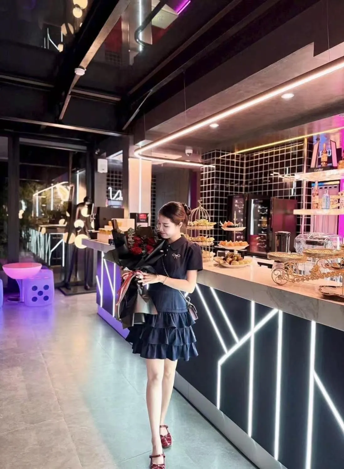 Lounge or bar in X-Digital HOTEL