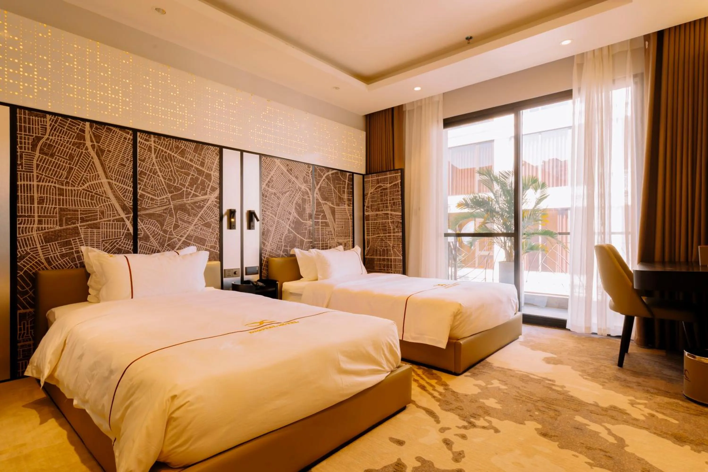 Bed in X-Digital HOTEL