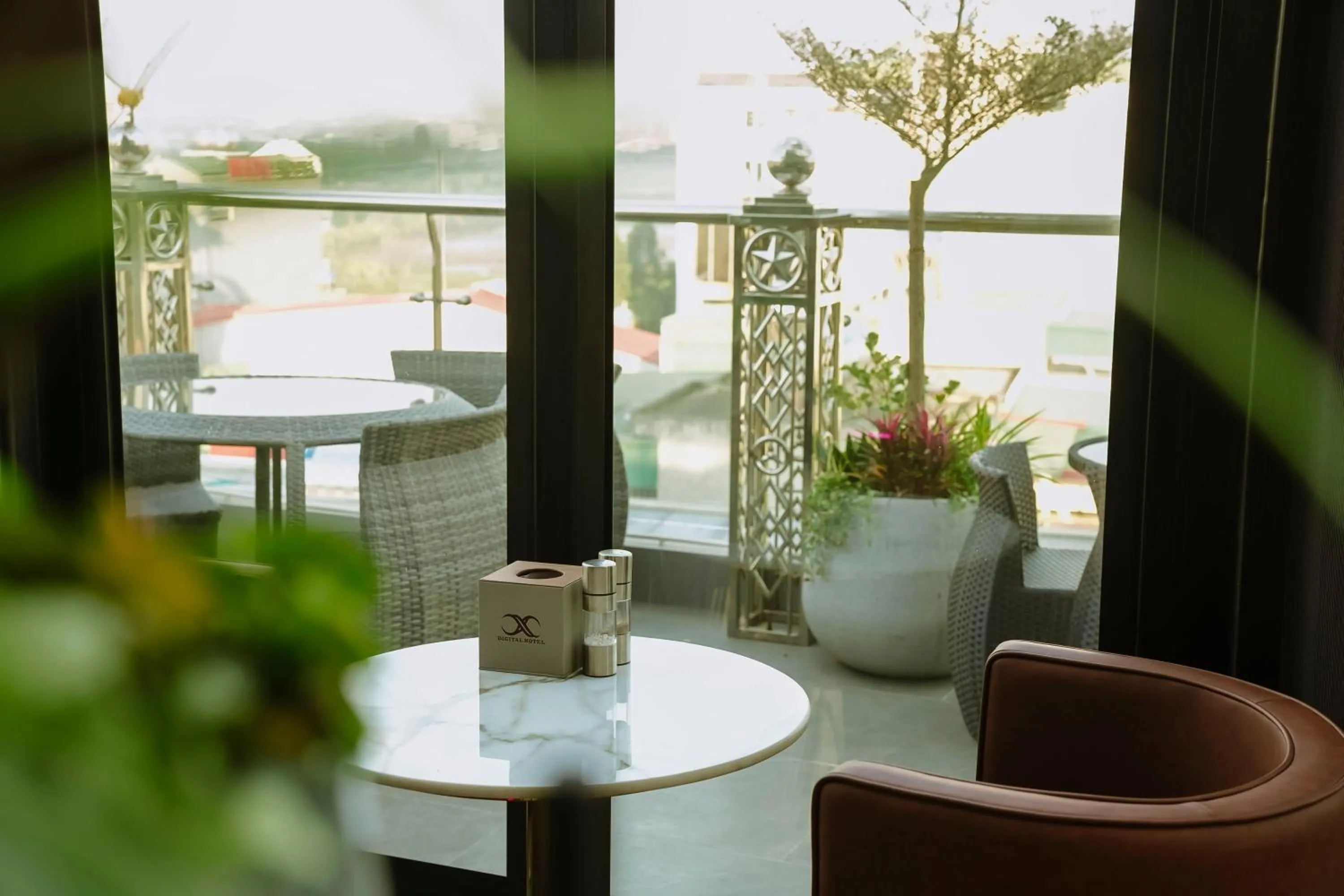 View (from property/room) in X-Digital HOTEL