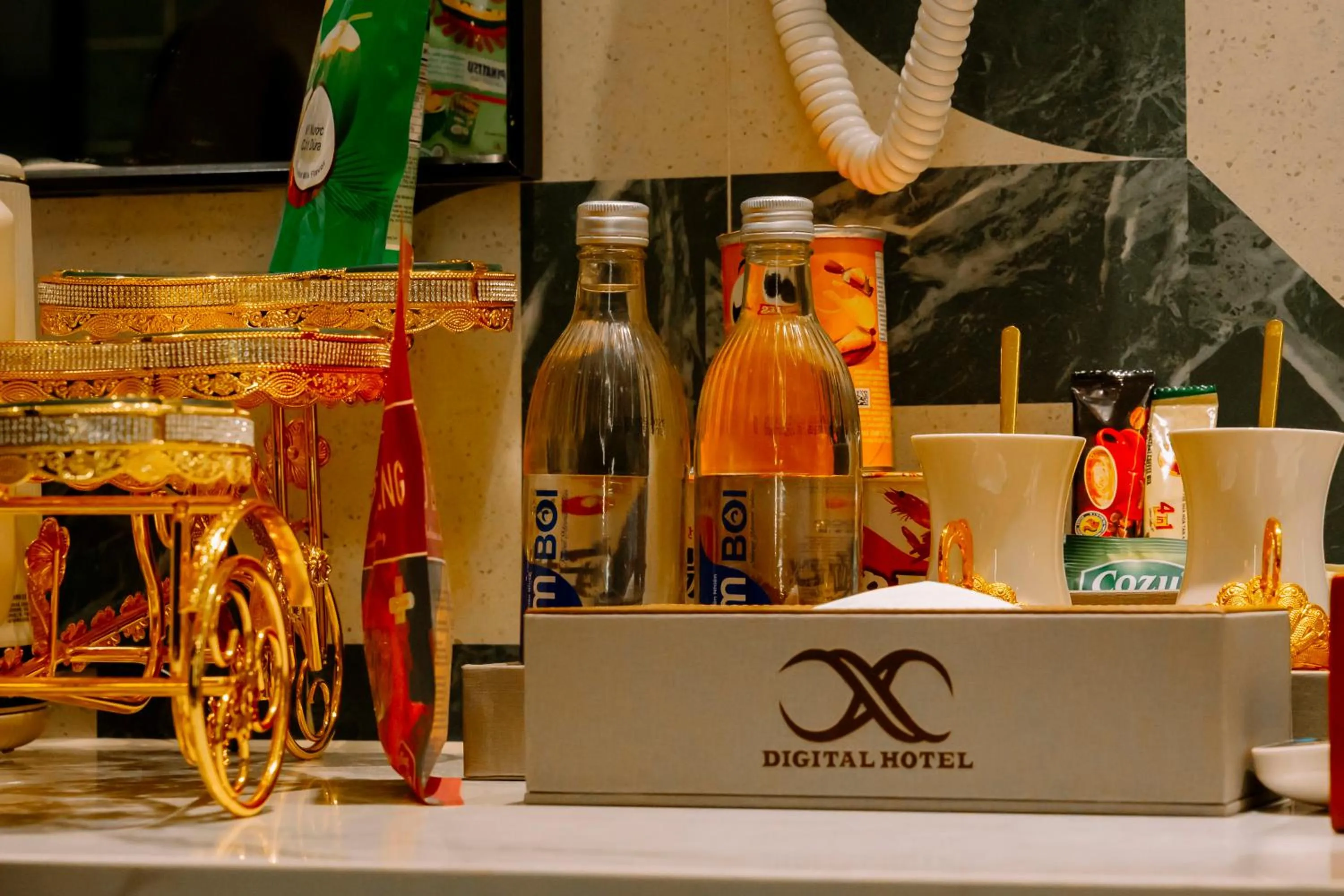 Food and drinks in X-Digital HOTEL