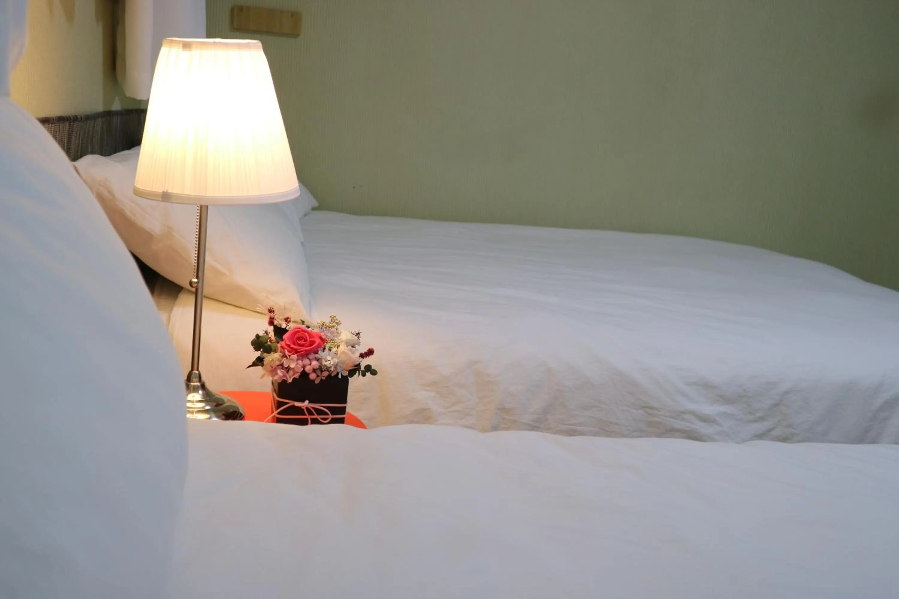 Bed in Mr. Kim Guesthouse