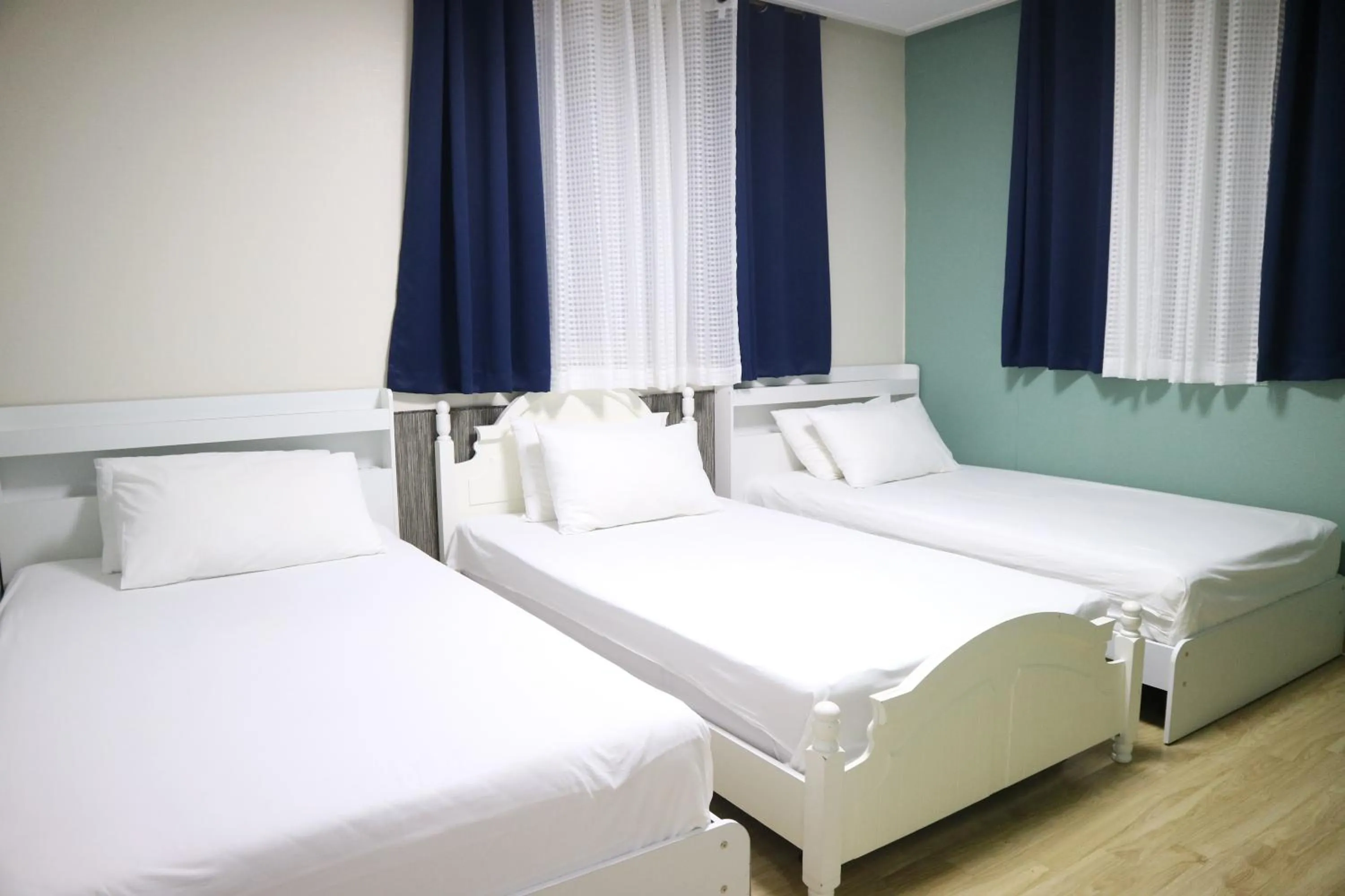 Bed in Mr. Kim Guesthouse