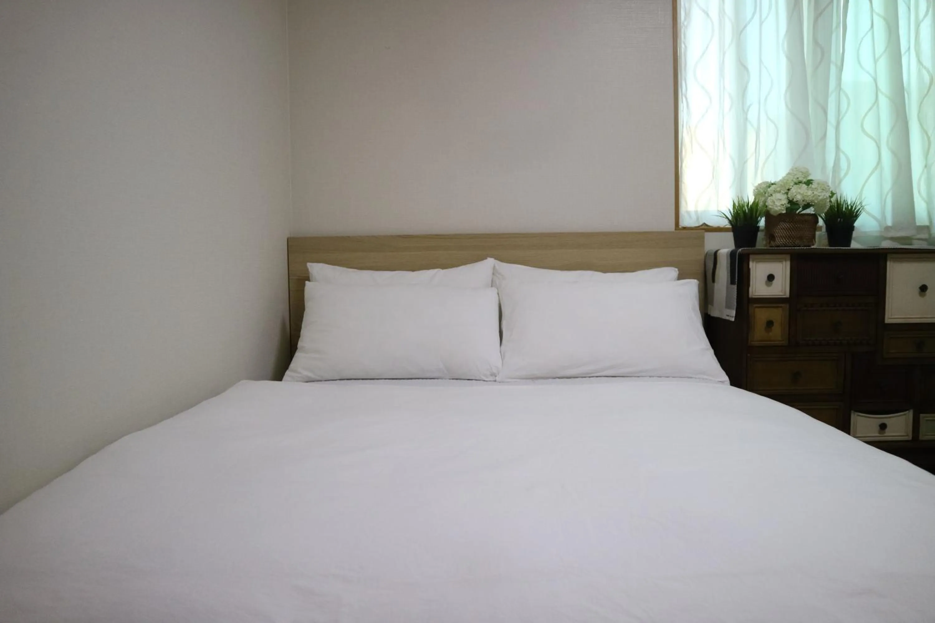 Bed in Mr. Kim Guesthouse