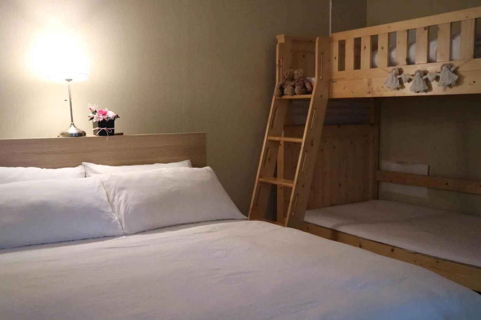 Bed in Mr. Kim Guesthouse