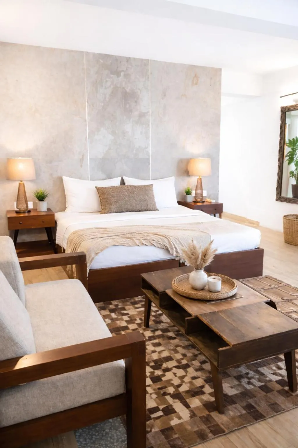 Bed in Maati Resort by The Lake Hill