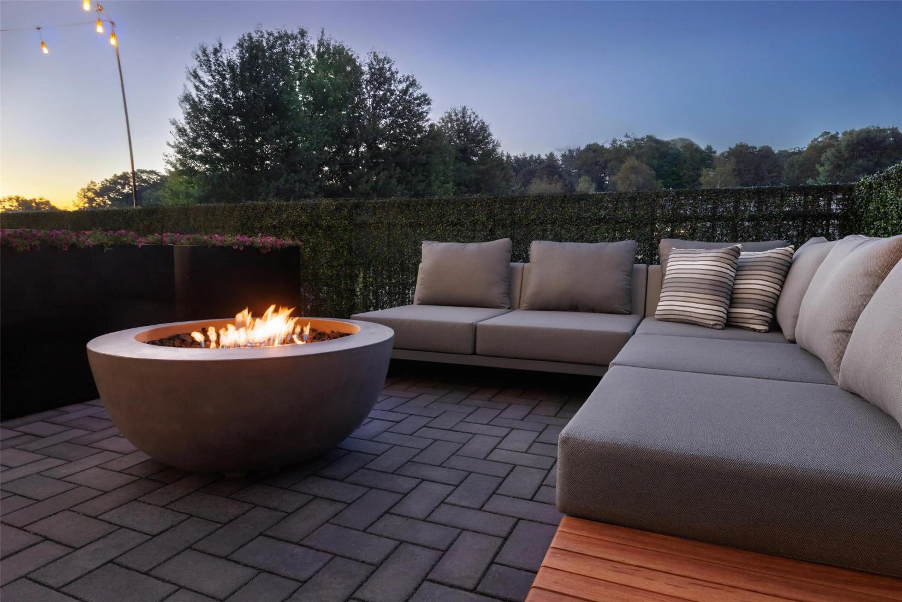 Patio in Home2 Suites By Hilton Kittery