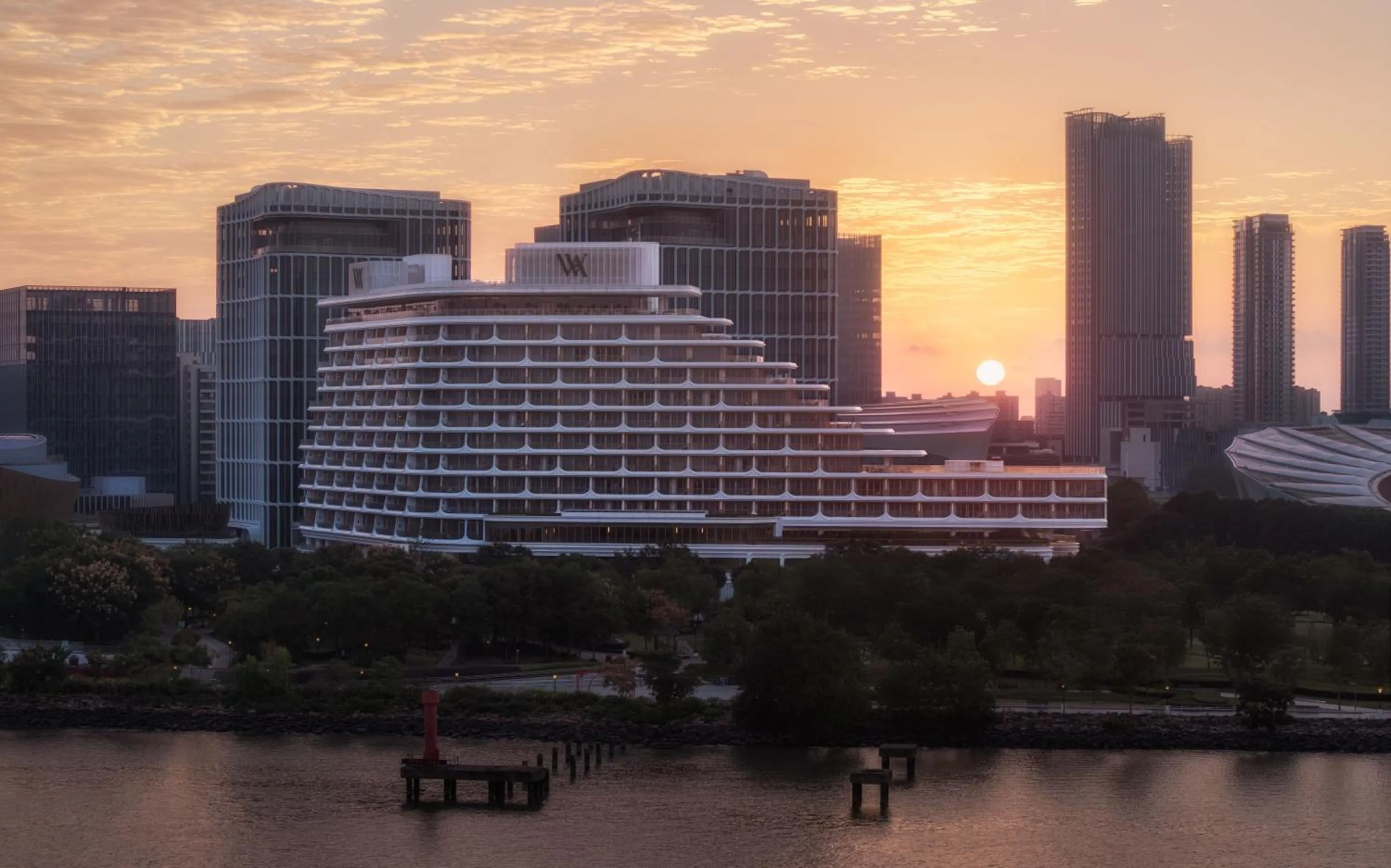 Property building in Waldorf Astoria Shanghai Qiantan
