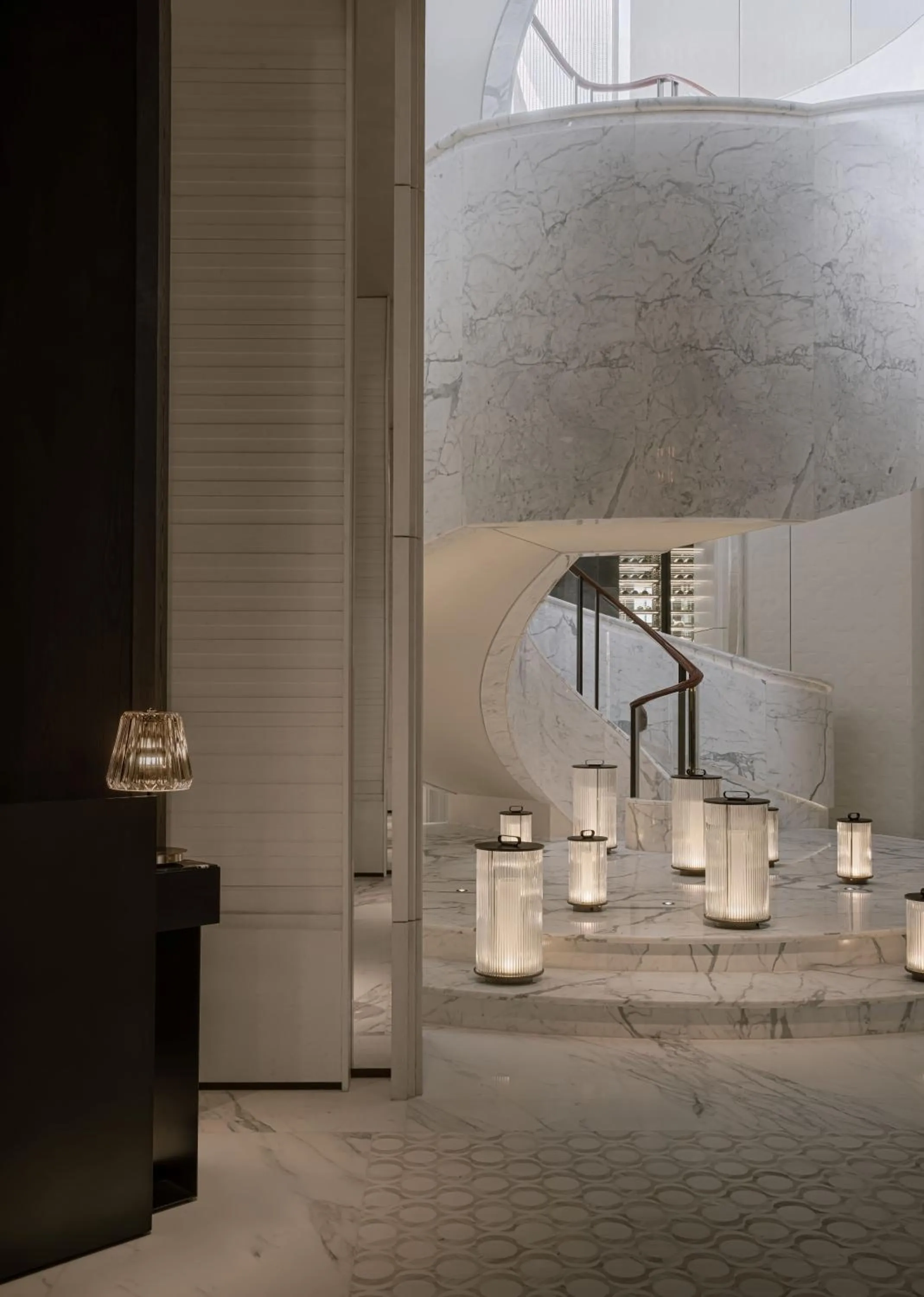 On site in Waldorf Astoria Shanghai Qiantan