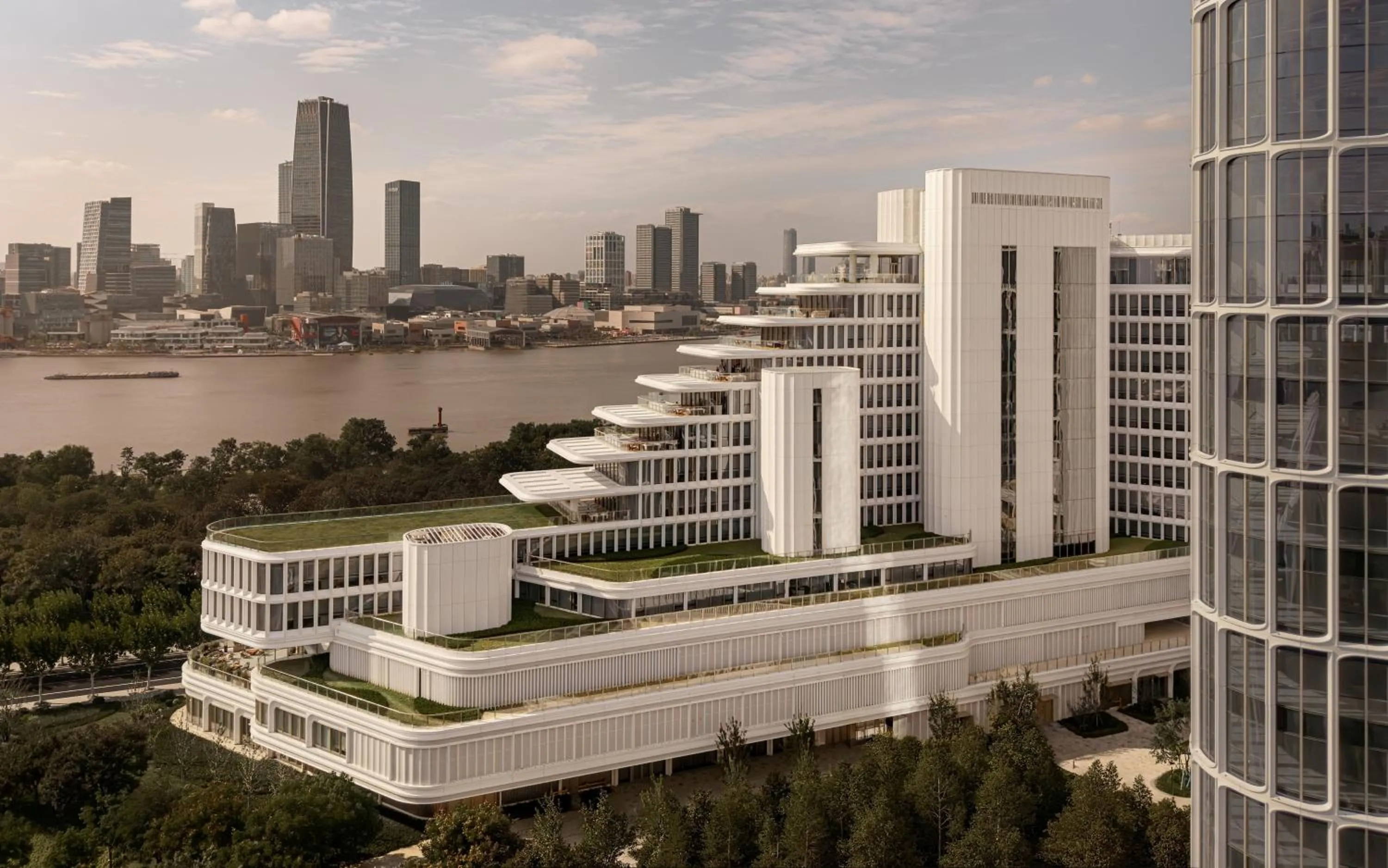 Property building in Waldorf Astoria Shanghai Qiantan