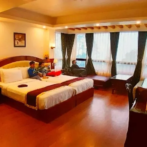 Bed in The Yakha Retreat